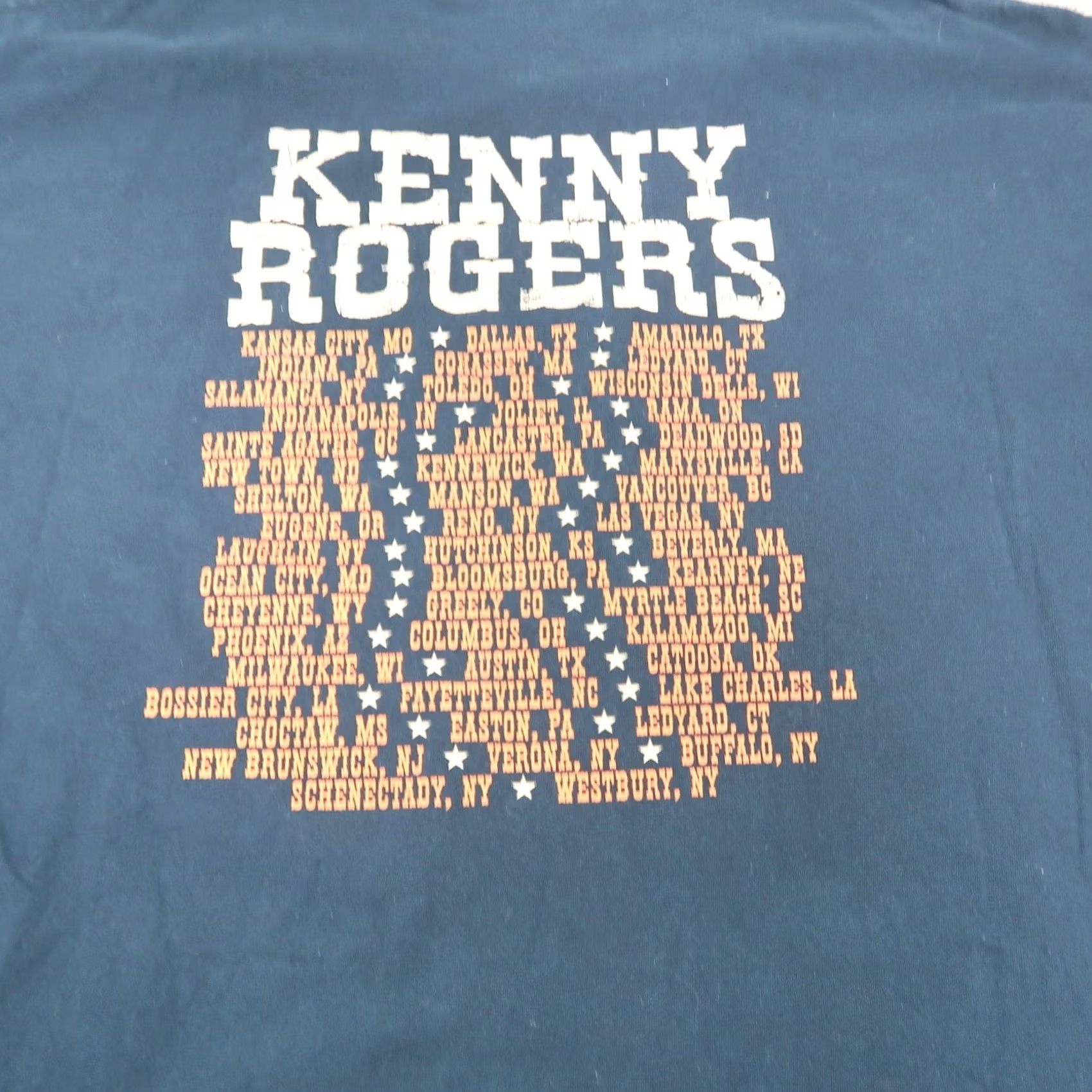 Gildan VINTAGE Kenny Rogers graphic black short sleeve t-shirt 2X Mens Size US XXL / EU 58 / 5 - 4 Thumbnail