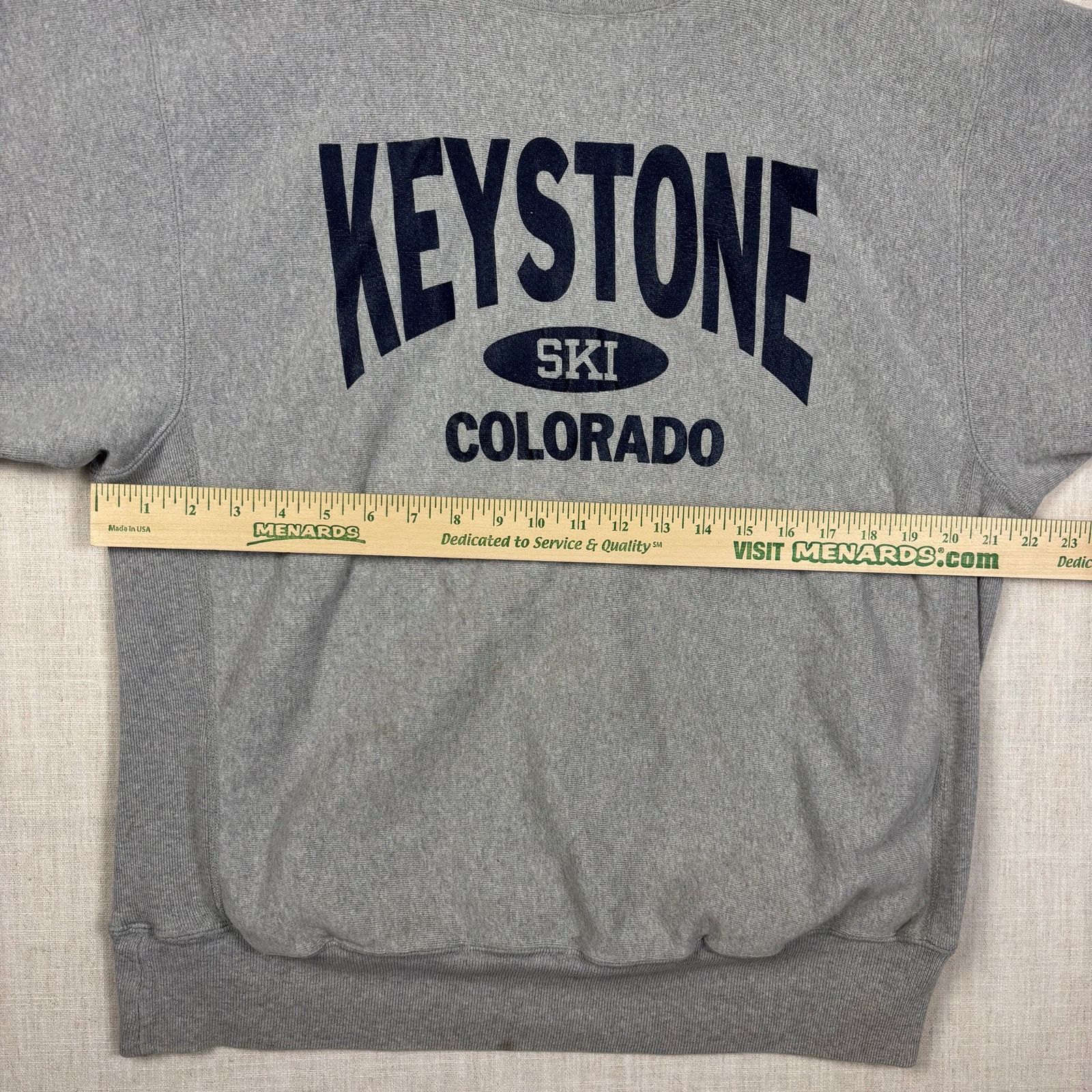 Champion Champion Reverse Weave 90s Grey Keystone Ski Colorado XL Size US XL / EU 56 / 4 - 6 Thumbnail