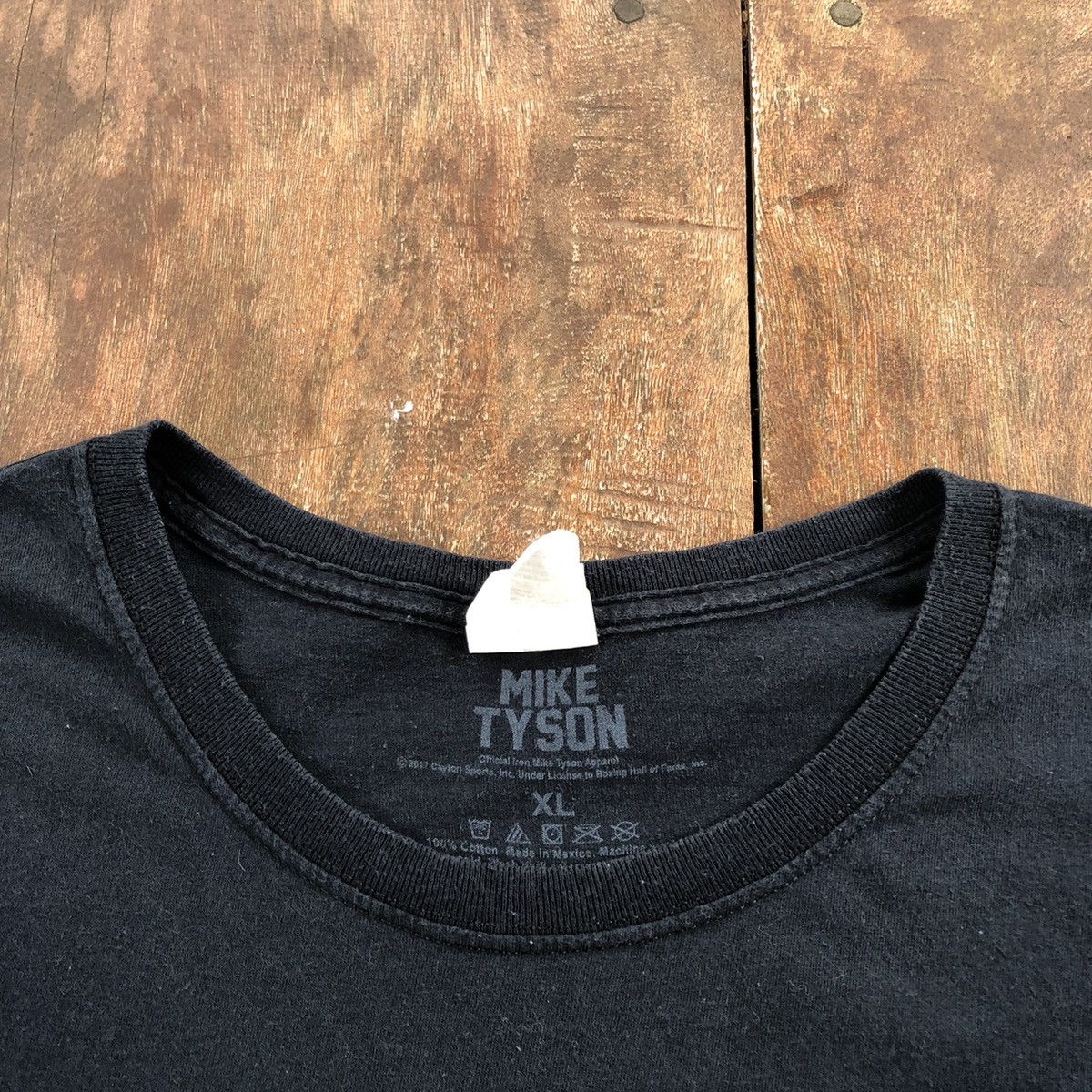 Vintage Vintage Mike Tyson Rare T Shirt Size US XL / EU 56 / 4 - 4 Thumbnail