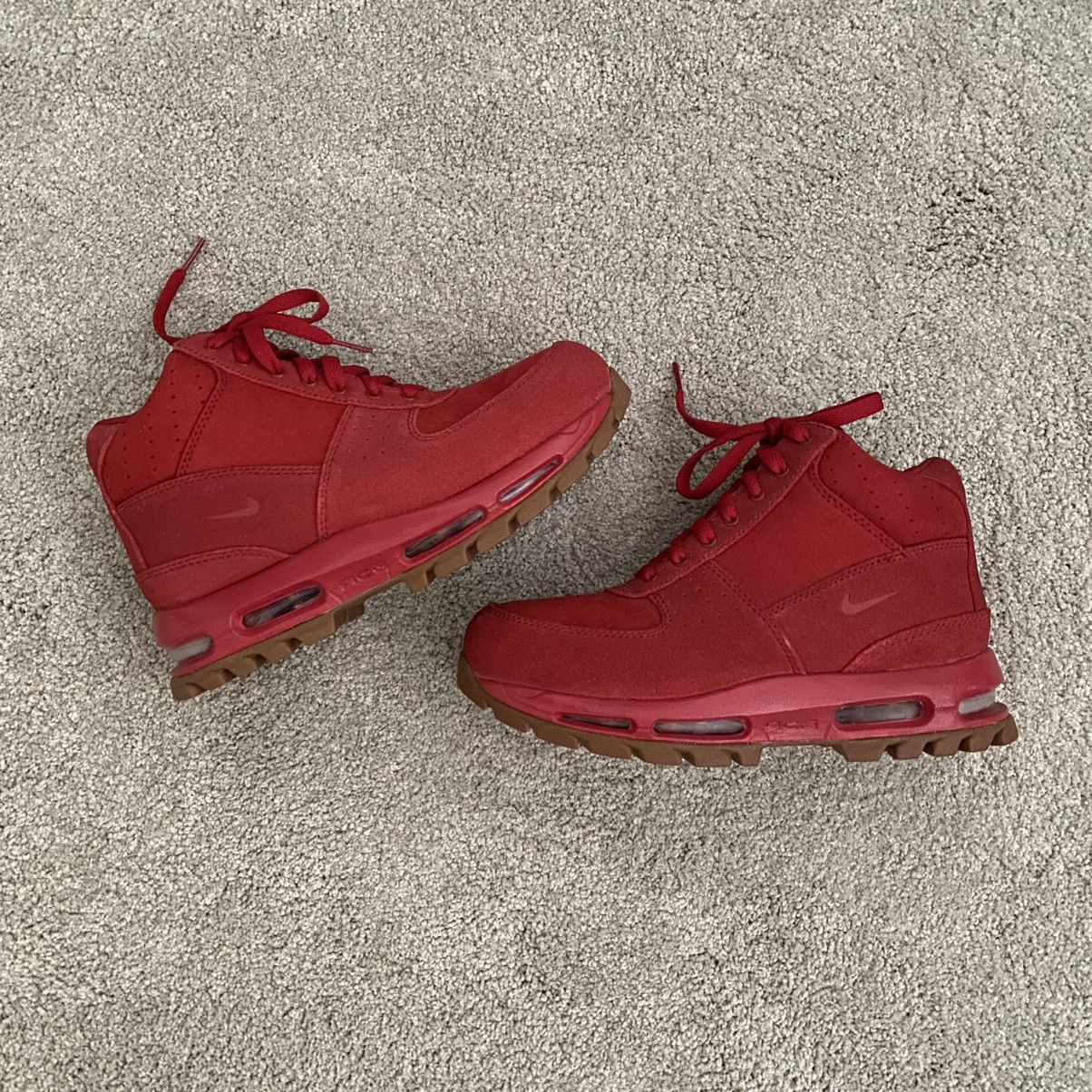 Nike Nike Air Max Goadome Boot in Rouge Red Size US 5.5 / EU 38 - 4 Thumbnail