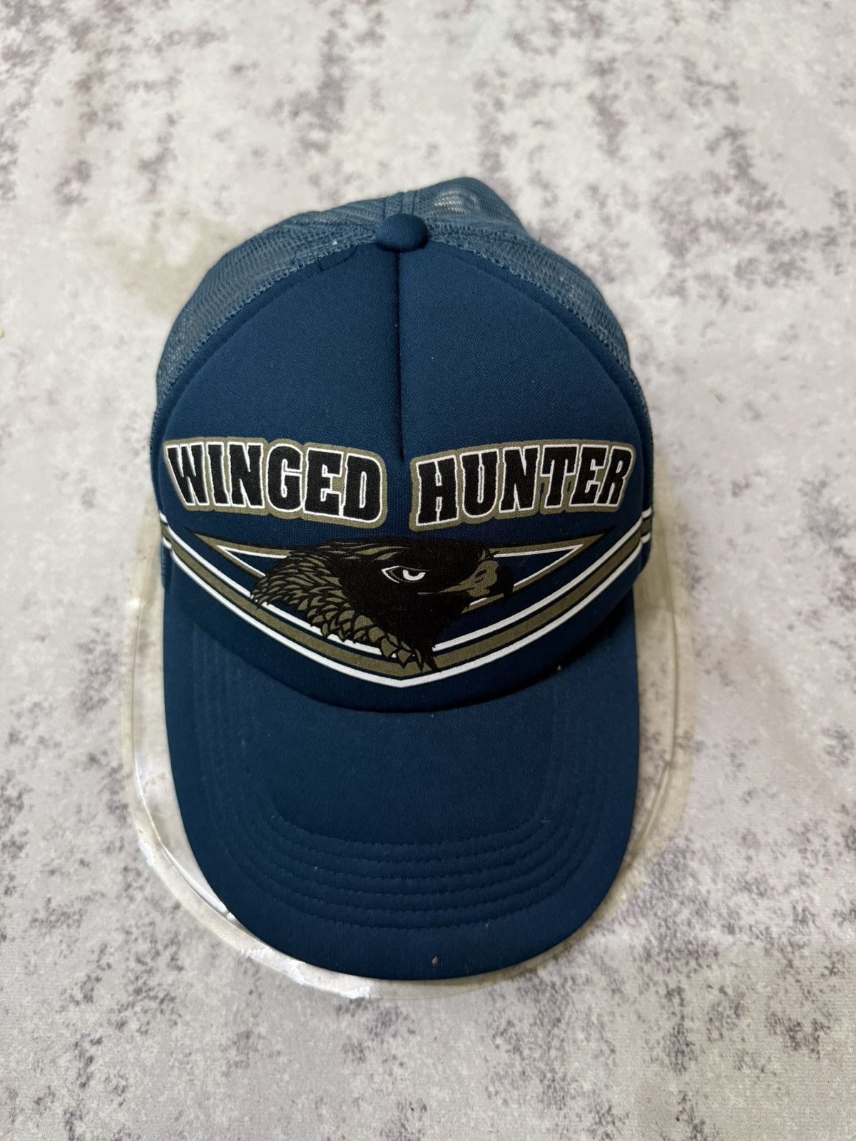 Hunter Vintage Asia Winged Hunter Snapback Trucker Adjustable Cap Size ONE SIZE - 5 Thumbnail