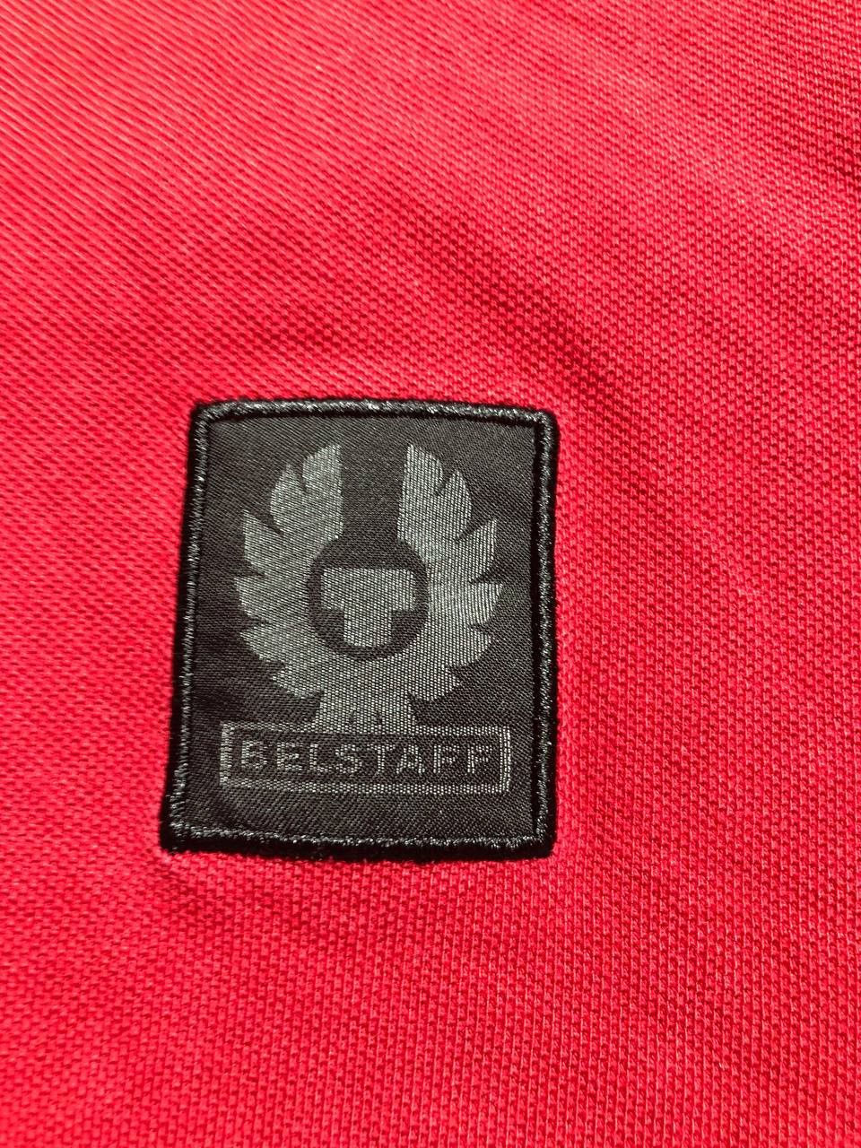 Belstaff Streetwear red T-Shirt Belstaff logo polos Y2K Vintage Size US M / EU 48-50 / 2 - 5 Thumbnail