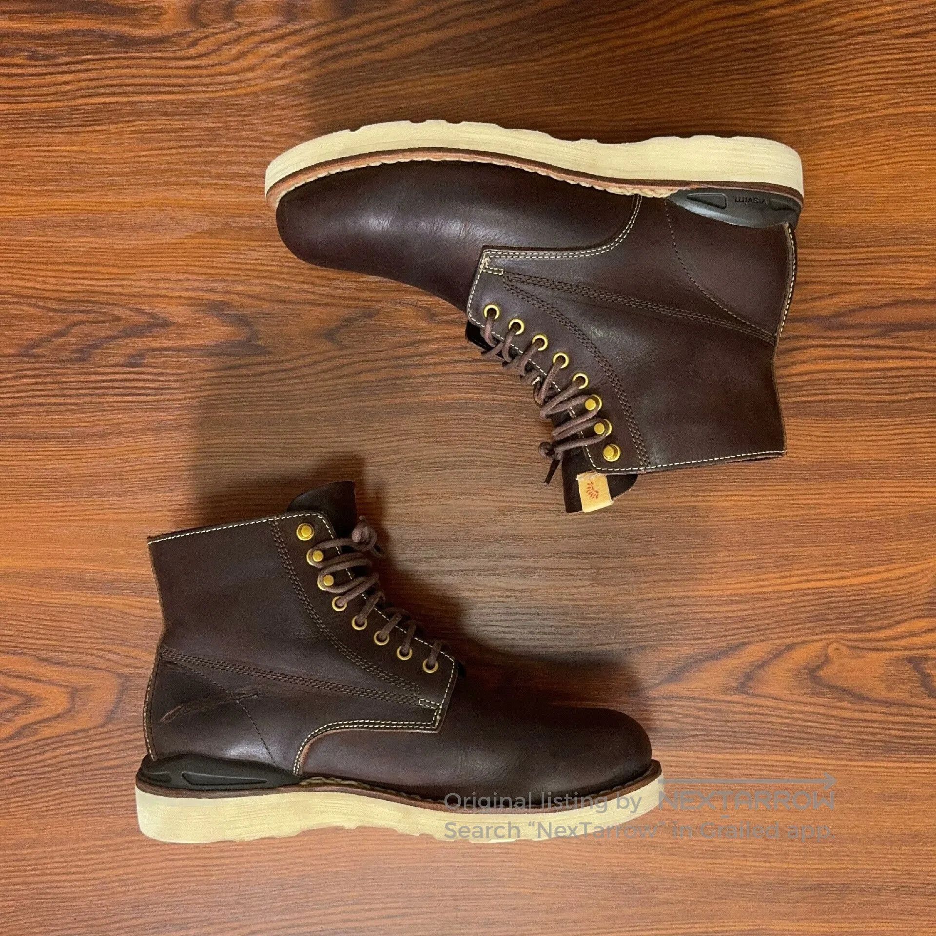 Visvim dark brown visvim virgil folk boots. Size US 10 / EU 43 - 2 Thumbnail