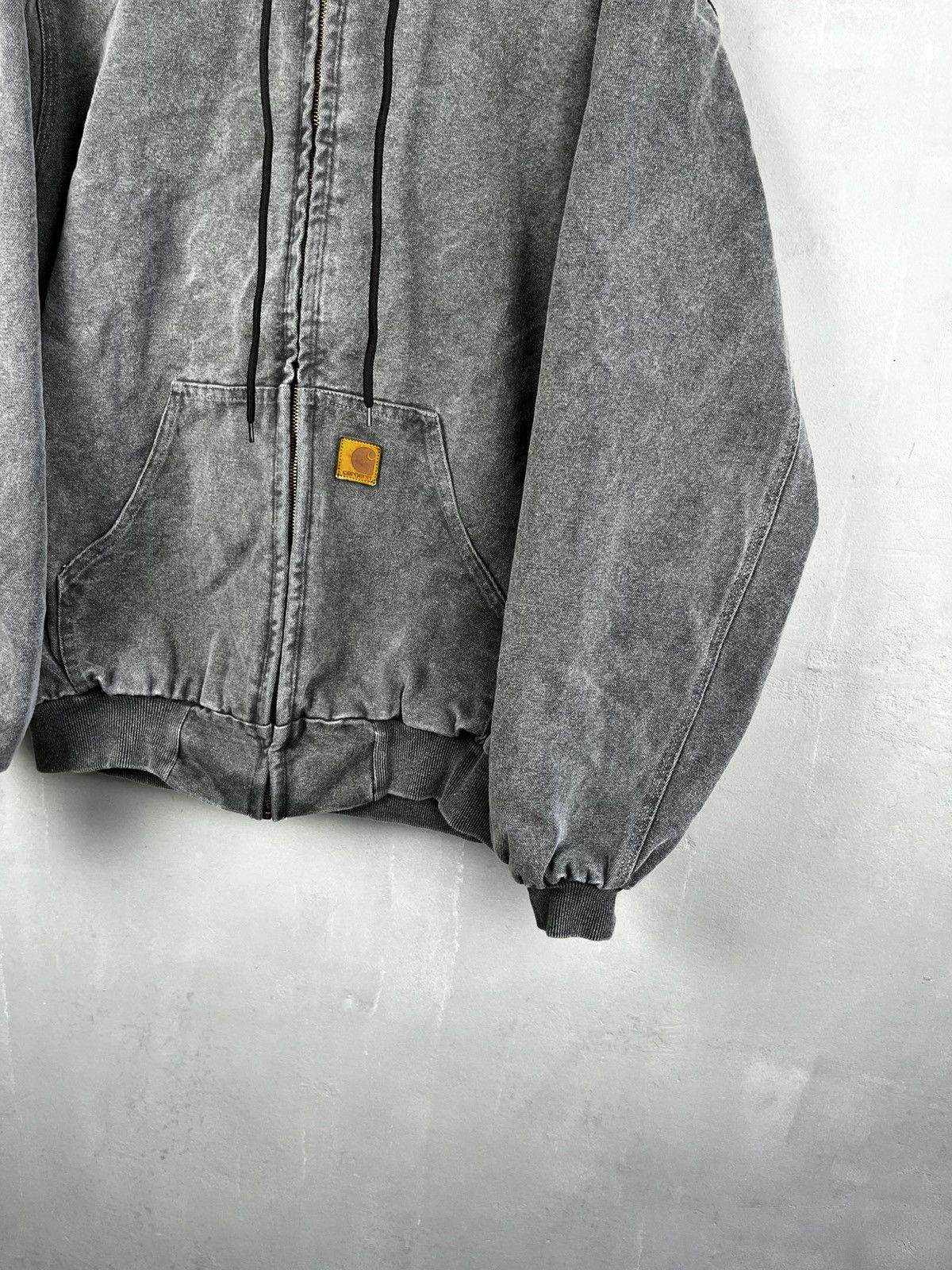 Carhartt Vintage Carhartt Hooded Jacket Size L 90s Size US L / EU 52-54 / 3 - 7 Thumbnail