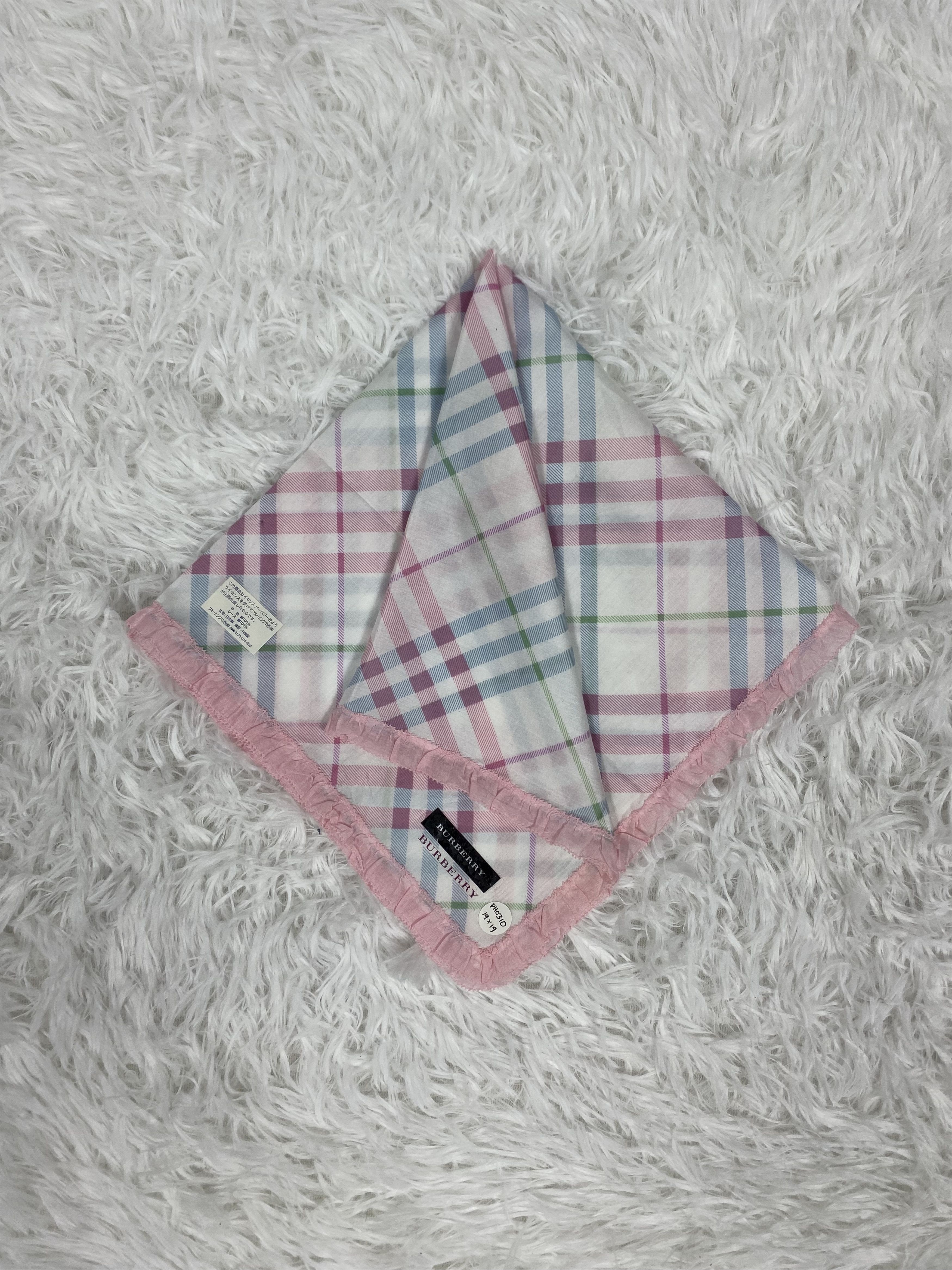Burberry × Vintage Vintage Burberry Handkerchief Neckerchief PH0310 Size ONE SIZE - 1 Thumbnail