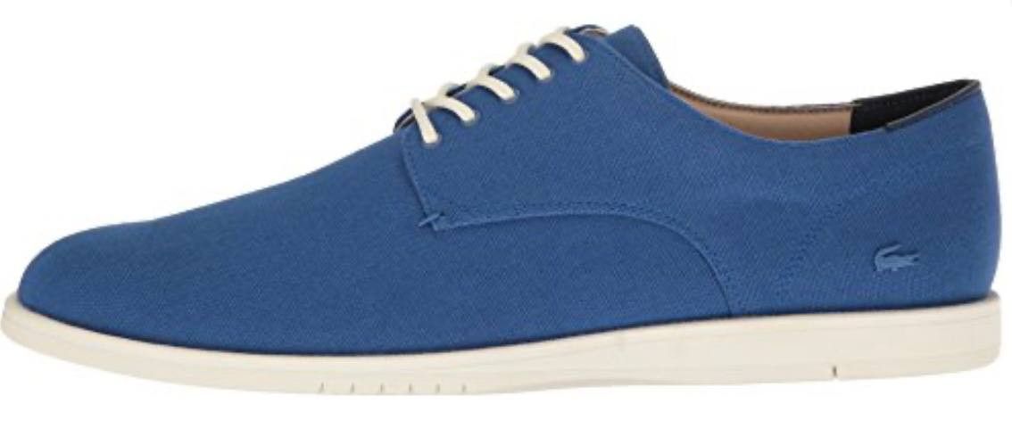 Lacoste Lacoste Men's shoes Laccord 217 1, blue. Size: USA-10; UK-9 Size US 10 / EU 43 - 2 Thumbnail