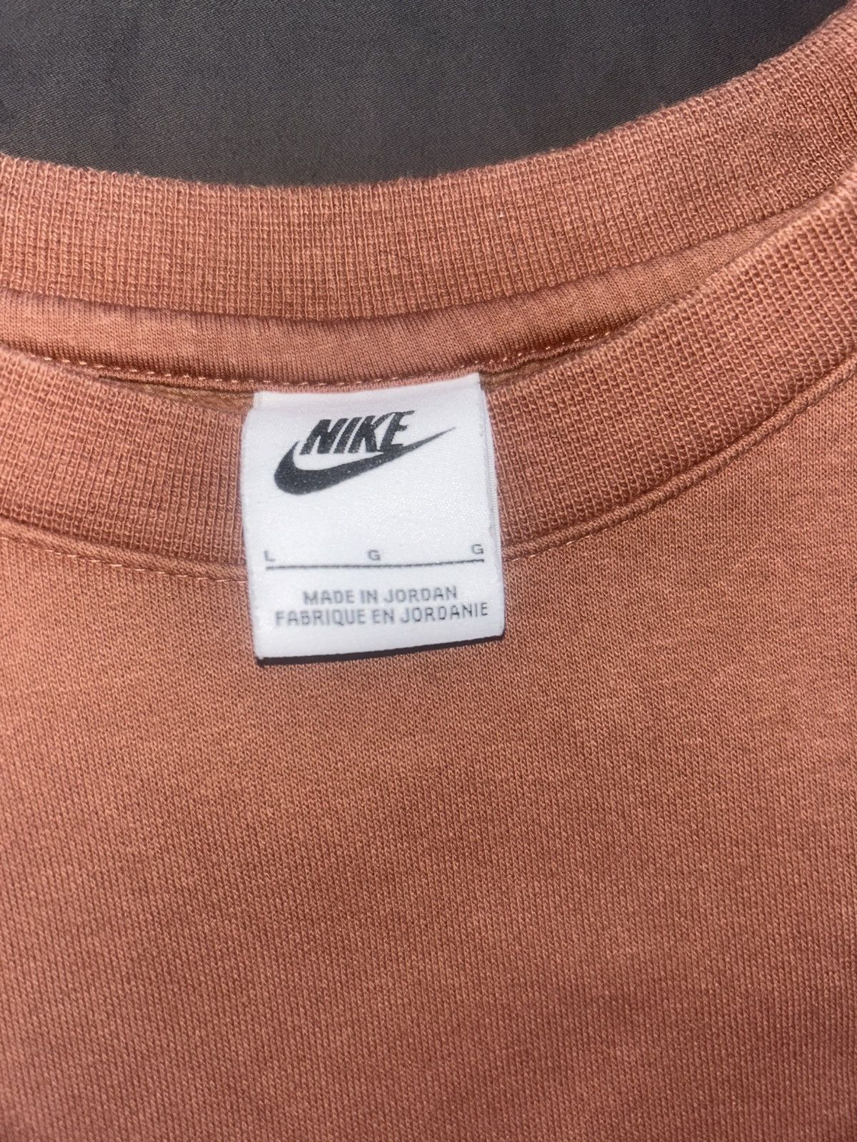 Nike × Vintage Vintage Nike Crewneck Sienna Brown Size US L / EU 52-54 / 3 - 3 Thumbnail
