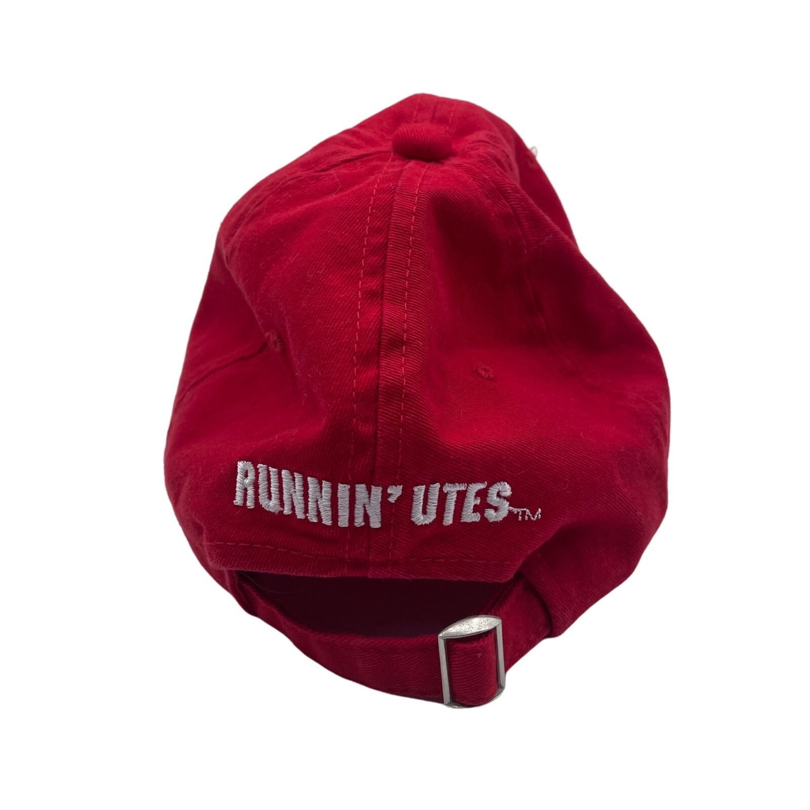 Signatures Utah Utes Hat Red Canvas Baseball Adjustable Mens Licensed Size ONE SIZE - 2 Thumbnail