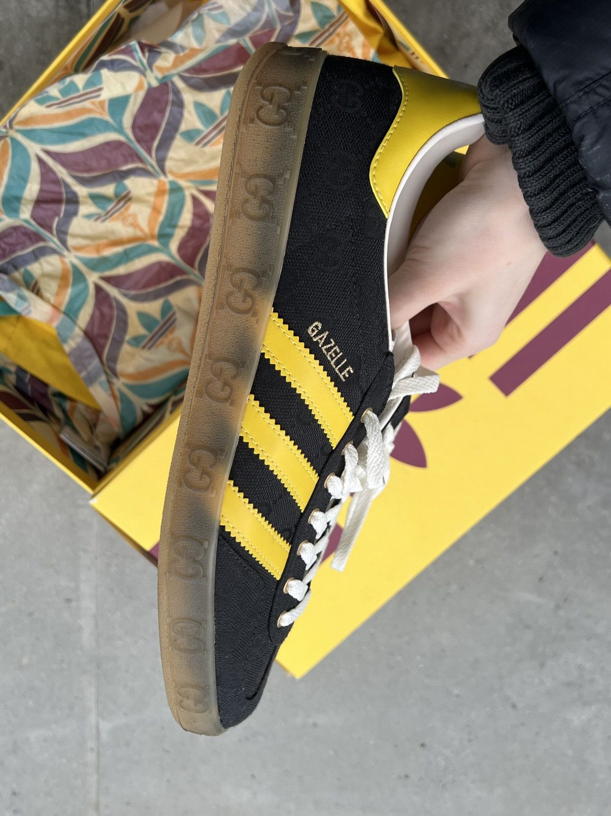 Adidas Adidas x Gucci Gazelle sneakers rare cw Size US 11 / EU 44 - 5 Thumbnail