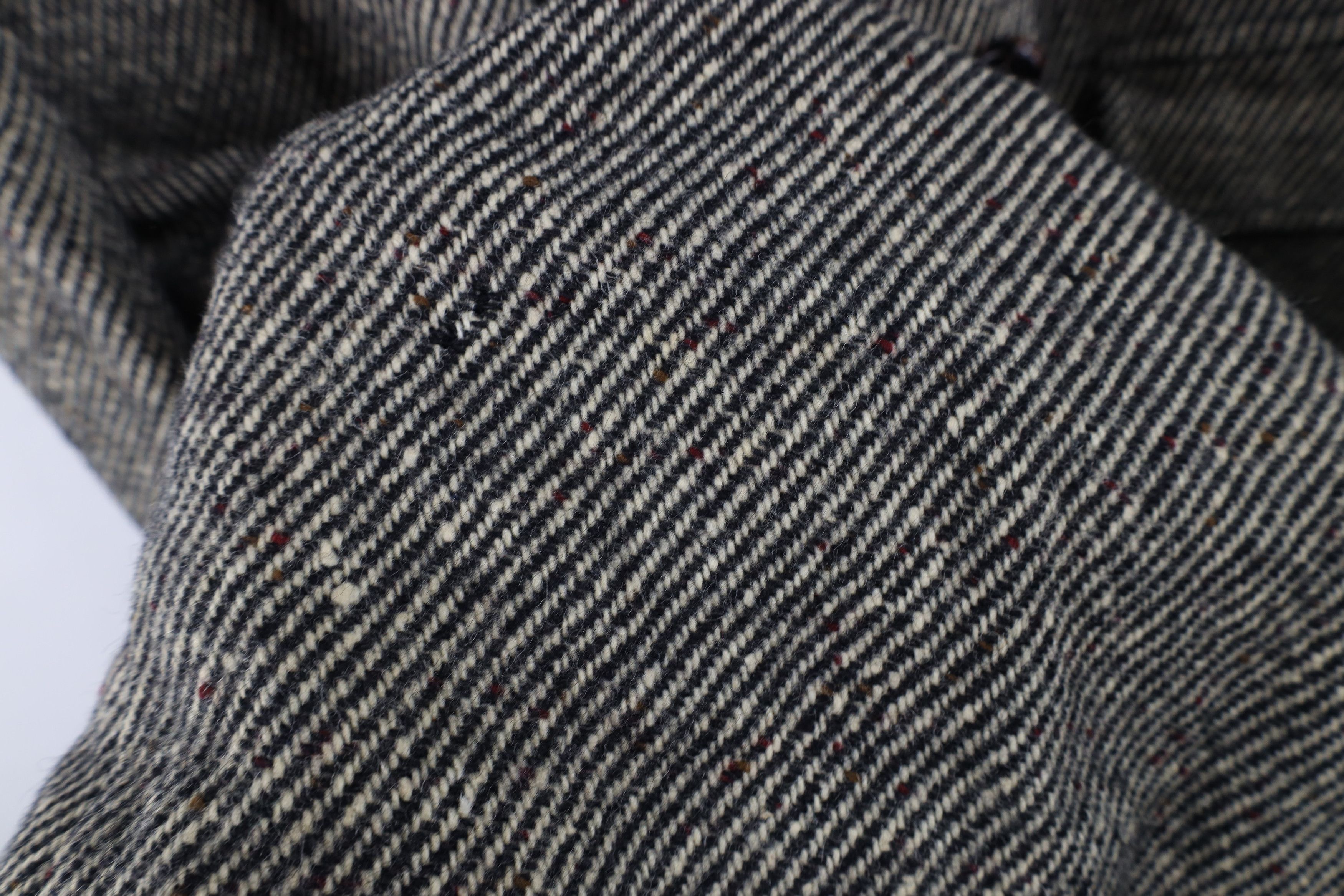 Vintage Vintage 60s Streetwear Fleck Wool Tweed Trench Coat USA Size US L / EU 52-54 / 3 - 8 Thumbnail
