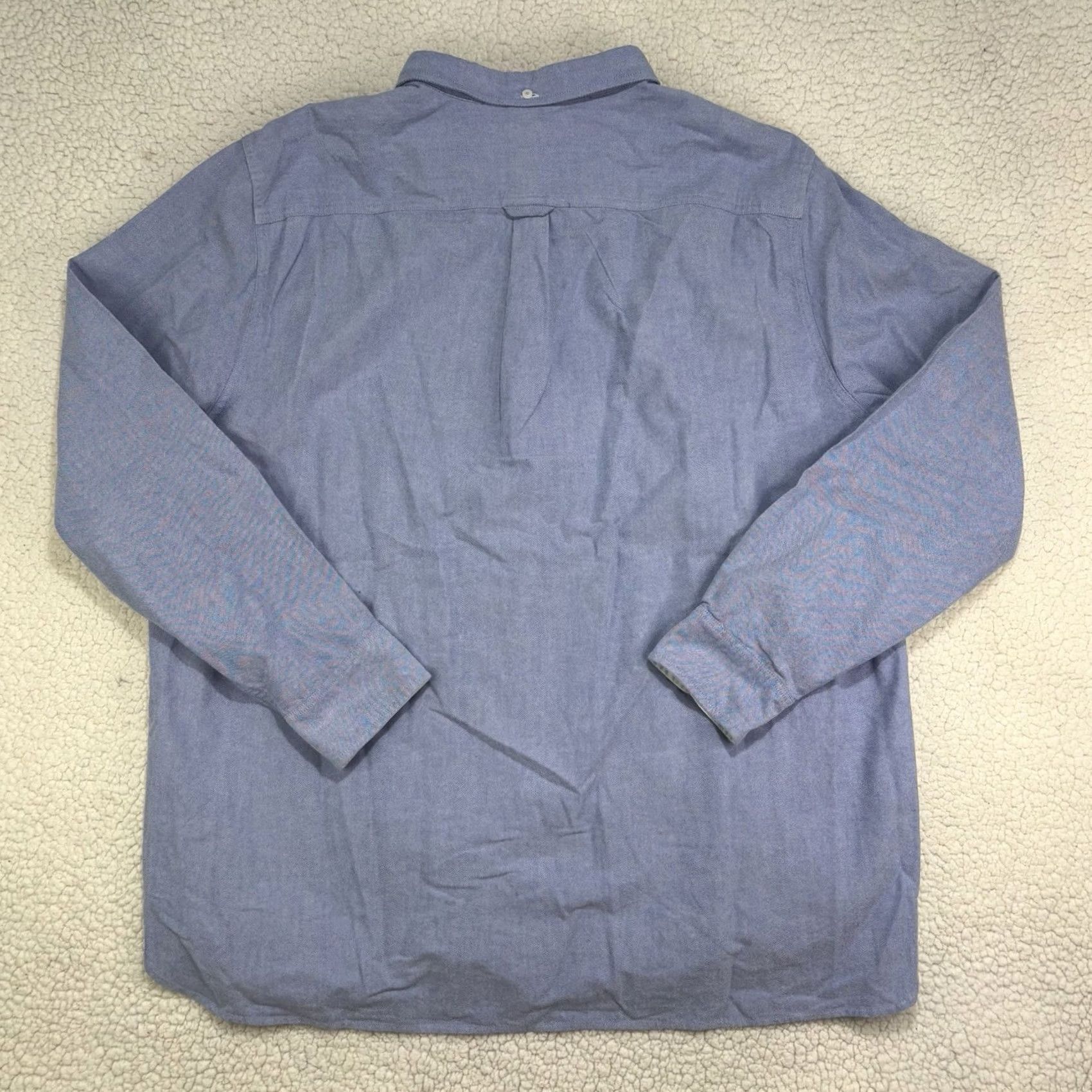 Boden Boden Mens 3XL Shirt Cotton Blue Casual Regular Fit Button Up Long Sleeve Size US XXL / EU 58 / 5 - 4 Thumbnail