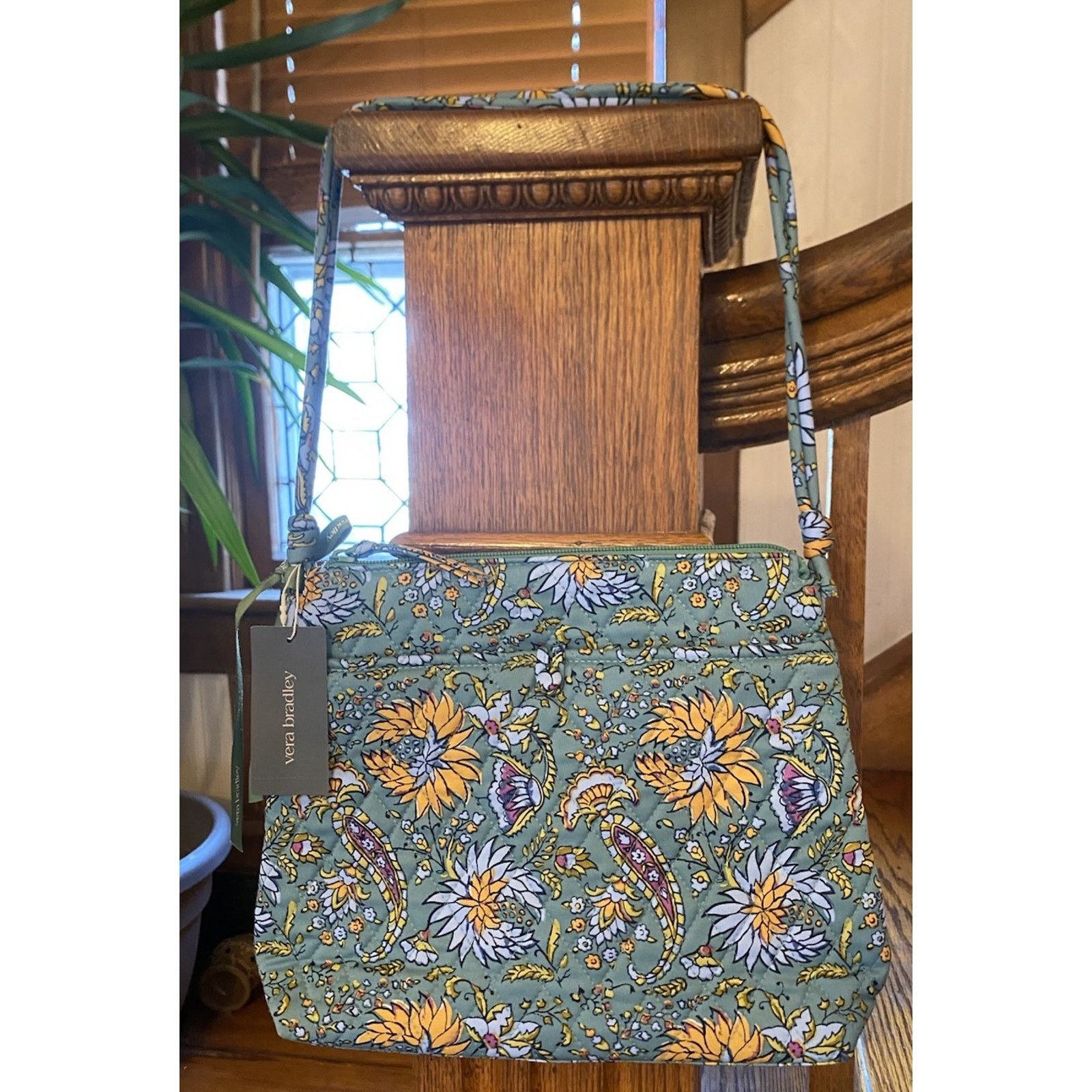 Vera Bradley NWT Vera Bradley Original Hipster Purse Gemstone Paisley $80 Size ONE SIZE - 1 Thumbnail