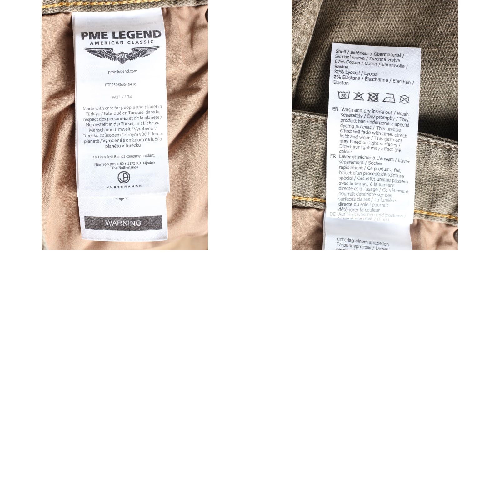 Vintage PME LEGEND NIGHTFLIGHT Pants Trousers Men 31/34 Olive 5-Pocket Denim Casual Straight Size US 31 - 8 Thumbnail