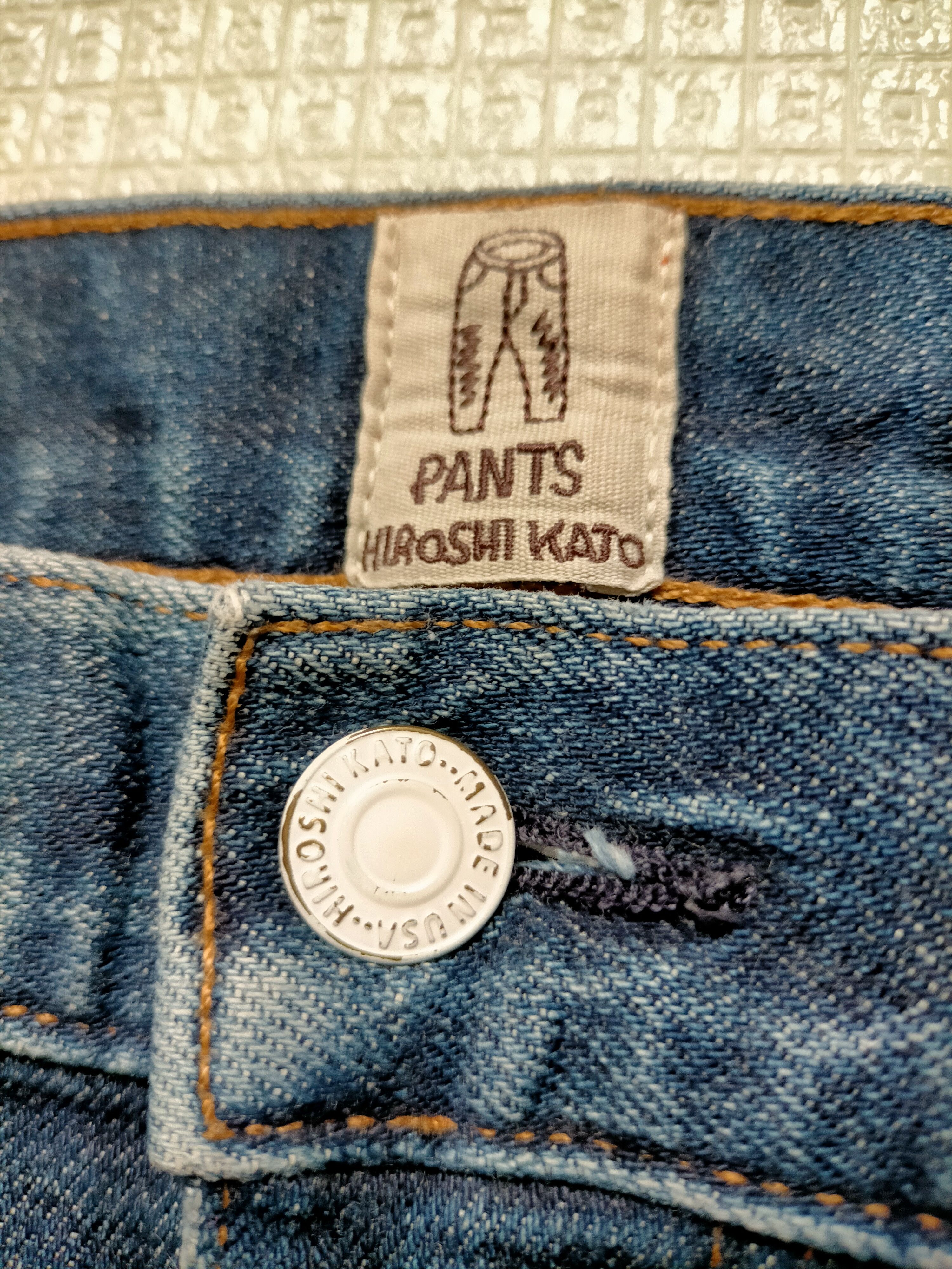 Hiroshi Kato Hiroshi Kato Denim Selvedge Slim Stretch Jeans Size US 34 / EU 50 - 22 Thumbnail