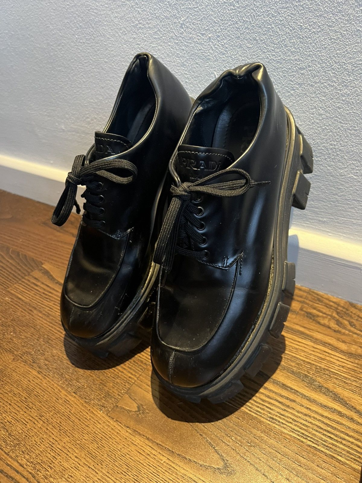 Prada Prada monolith derbys F/W 19 Size US 10.5 / IT 40.5 - 2 Thumbnail