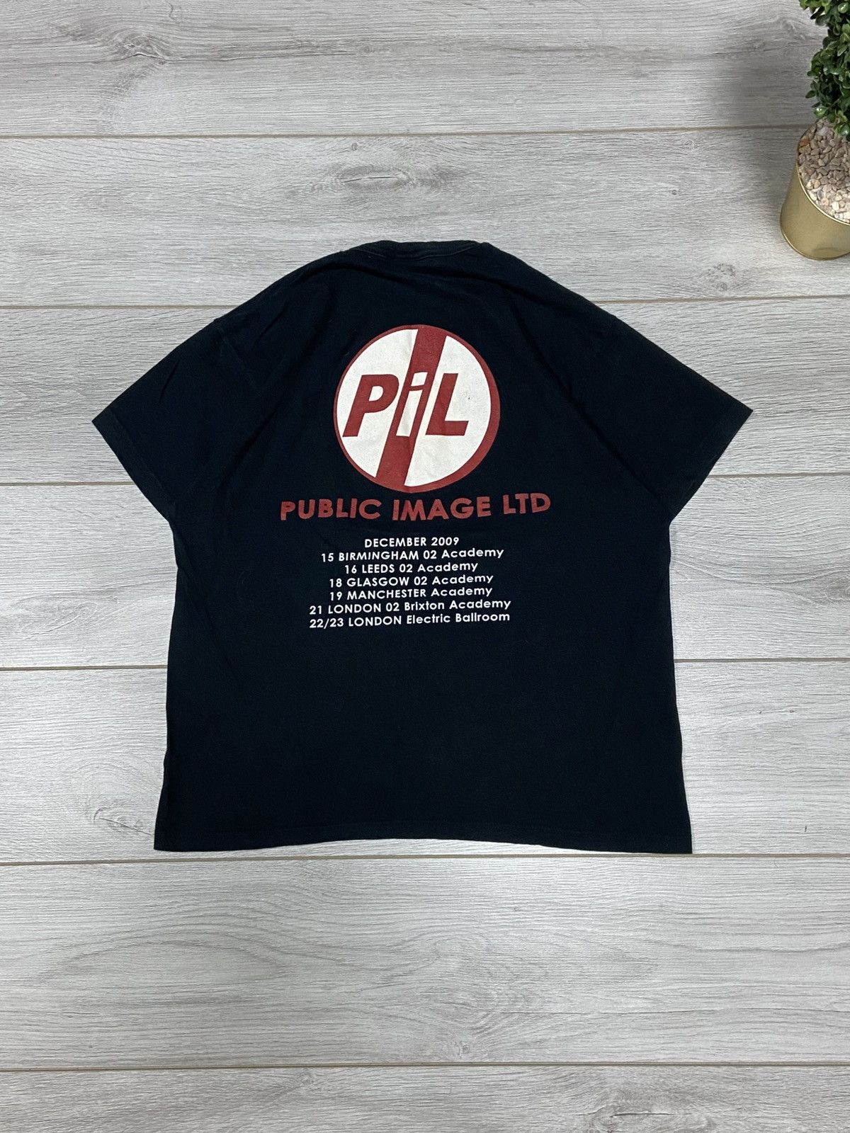Vintage Public image johnny rotten t shirt 'pil' Size US M / EU 48-50 / 2 - 7 Thumbnail