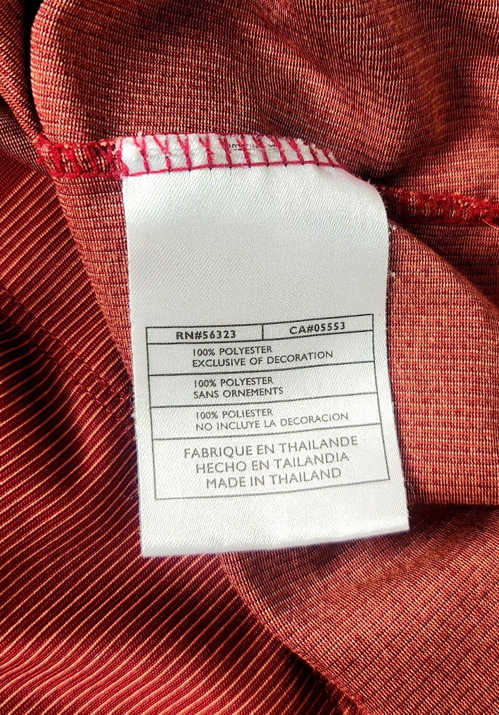 Nike Nike Dri-Fit Polo Men Large Red/Burgundy Short Sleeve Golf Size US XL / EU 56 / 4 - 7 Thumbnail