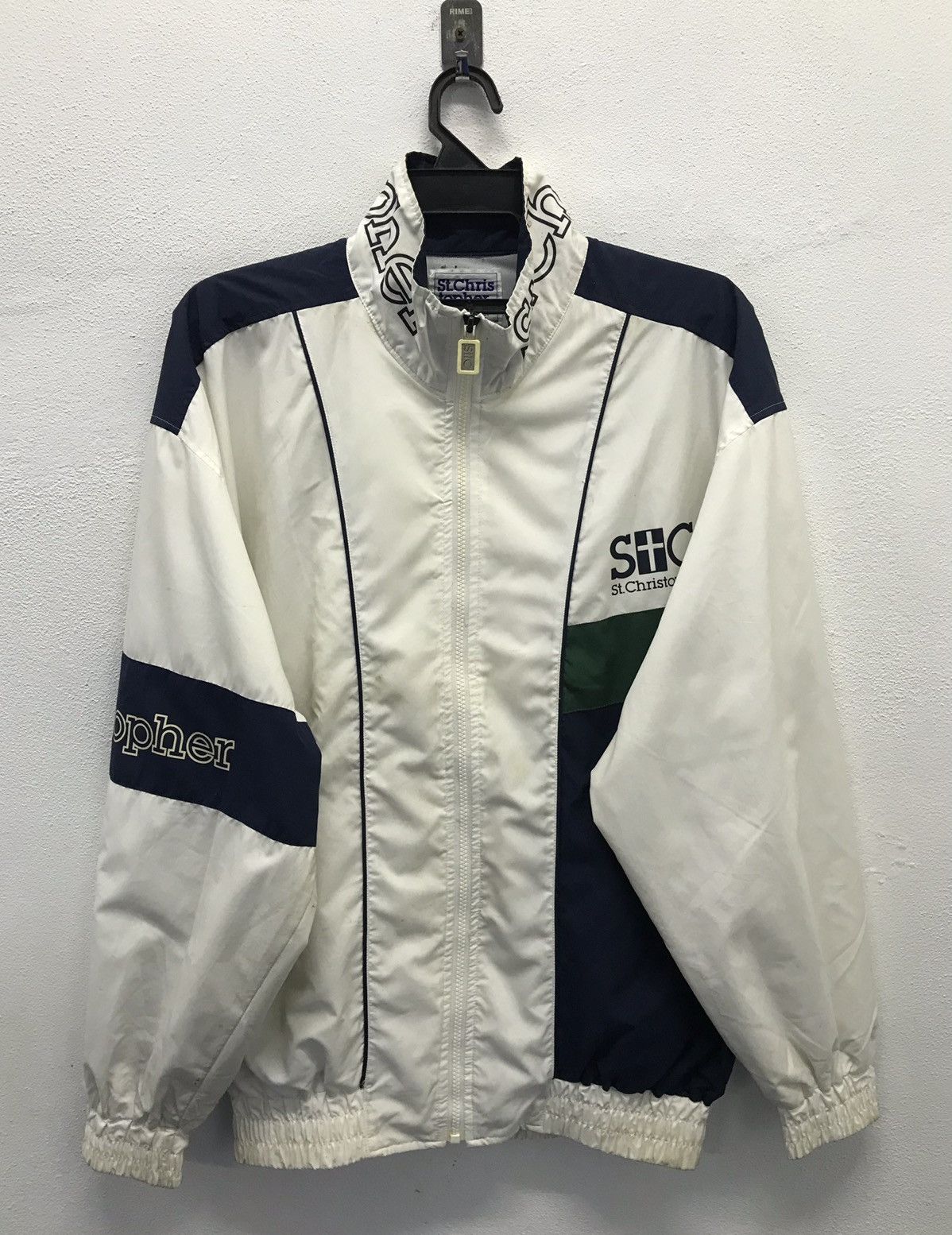 Japanese Brand × Vintage Vintage St.Christopher Made In Japan Jacket Size US L / EU 52-54 / 3 - 1 Thumbnail