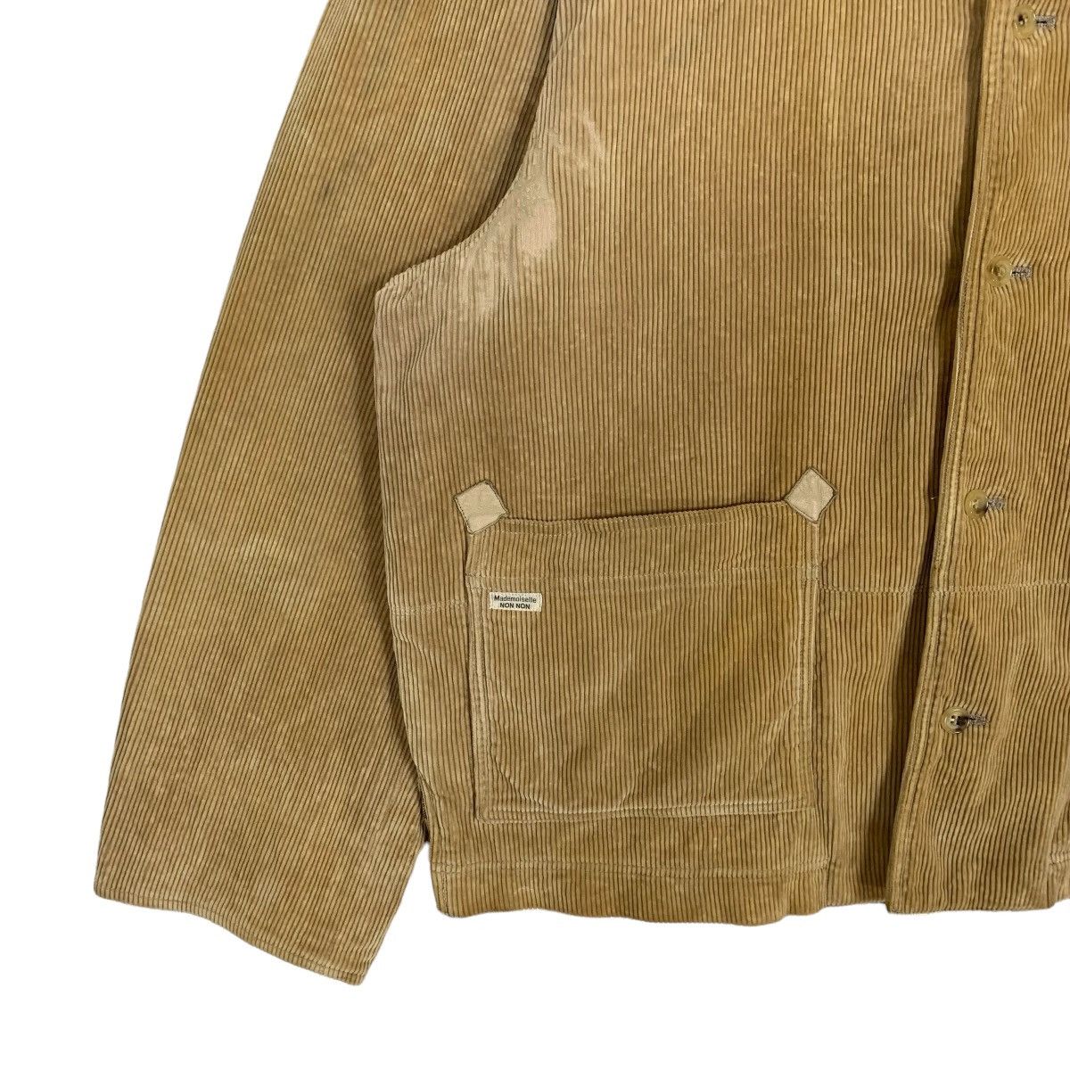 Designer Mademoiselle non non IseyMiyake designer Corduroy Jacket Size US L / EU 52-54 / 3 - 4 Thumbnail