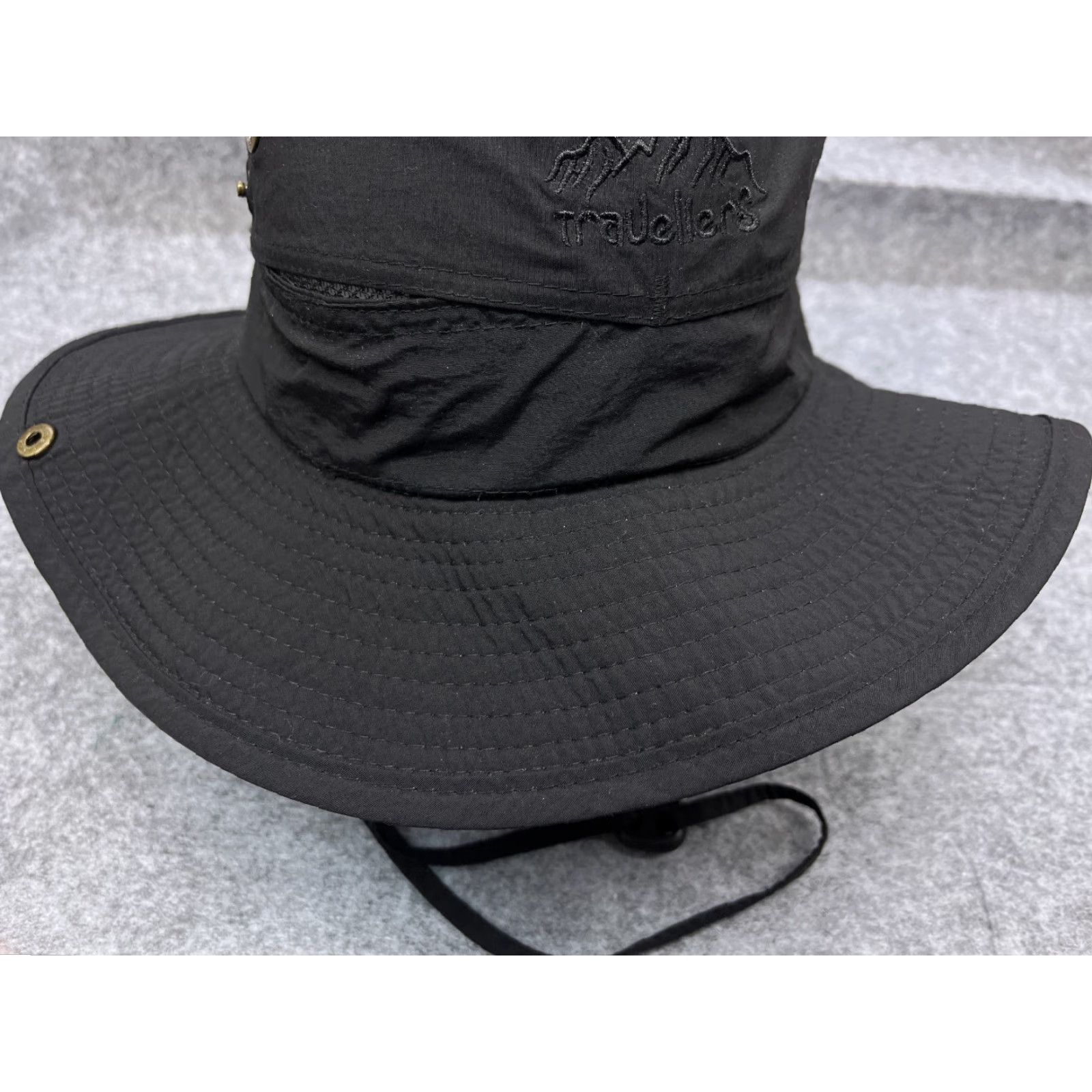 Vintage LETHMIK Boonie Hat Adult One Size Black 100% Polyester Boonie Hat Adult One Size Black Shopper? Size ONE SIZE - 3 Thumbnail