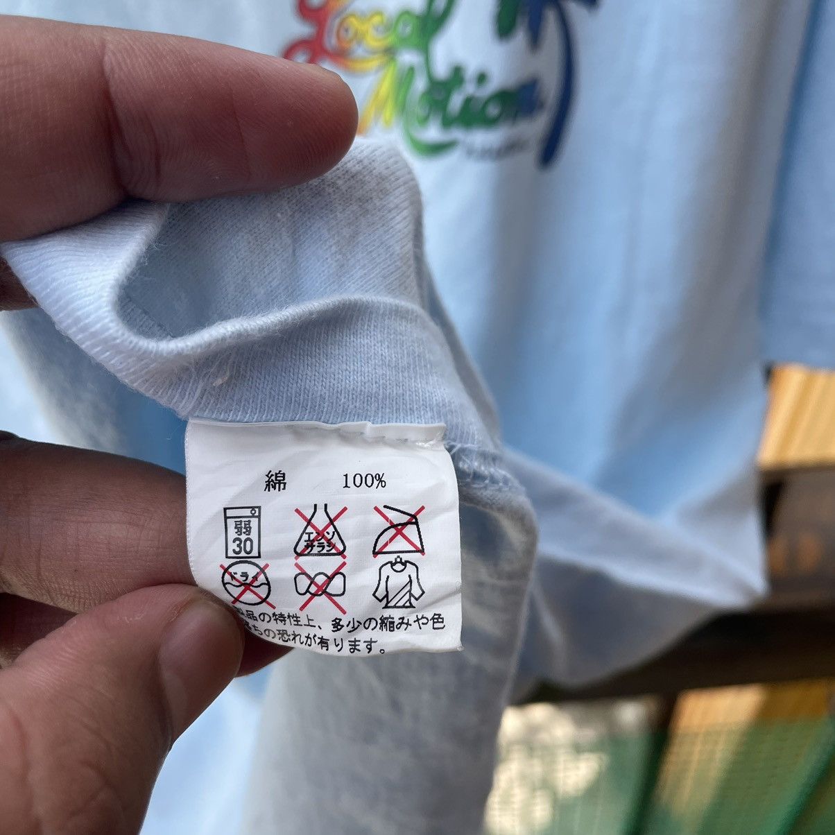 Vintage 🔥Vintage 90s Local Motion Big Logo Rasta Design Surfing Tee Size US L / EU 52-54 / 3 - 7 Thumbnail