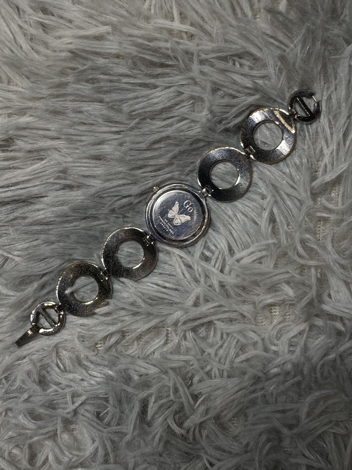 Hysteric Glamour Bold Circle-Link Bracelet Watch - Elegant Design Size ONE SIZE - 7 Thumbnail