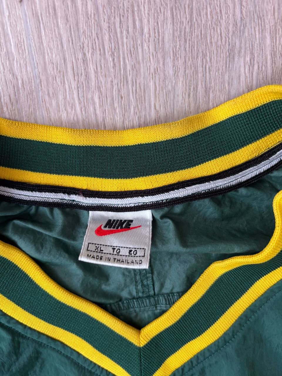 Nike × Vintage Vintage Nike neylon jacket 90s rare men’s Size US XL / EU 56 / 4 - 3 Thumbnail