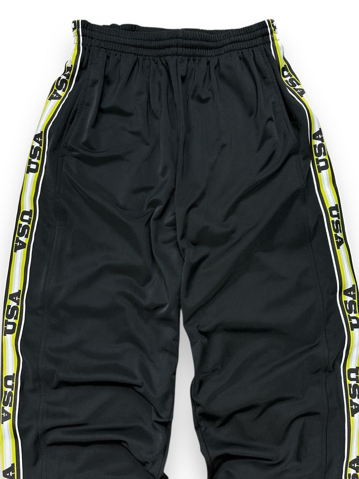 Nike Vintage 90’s Nike USA Tape Logo Y2K Track Pants Men’s Size L Size US 34 / EU 50 - 2 Thumbnail