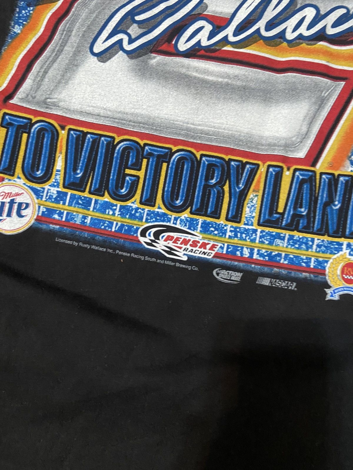 NASCAR × Vintage Vintage nascar rusty Wallace t shirt Size US L / EU 52-54 / 3 - 3 Thumbnail