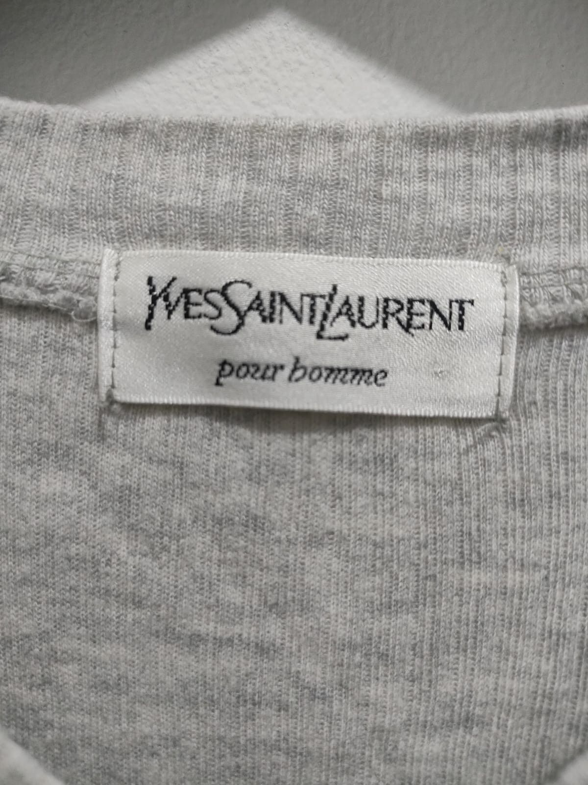 Yves Saint Laurent yves saint laurent v-neck Size US M / EU 48-50 / 2 - 6 Thumbnail