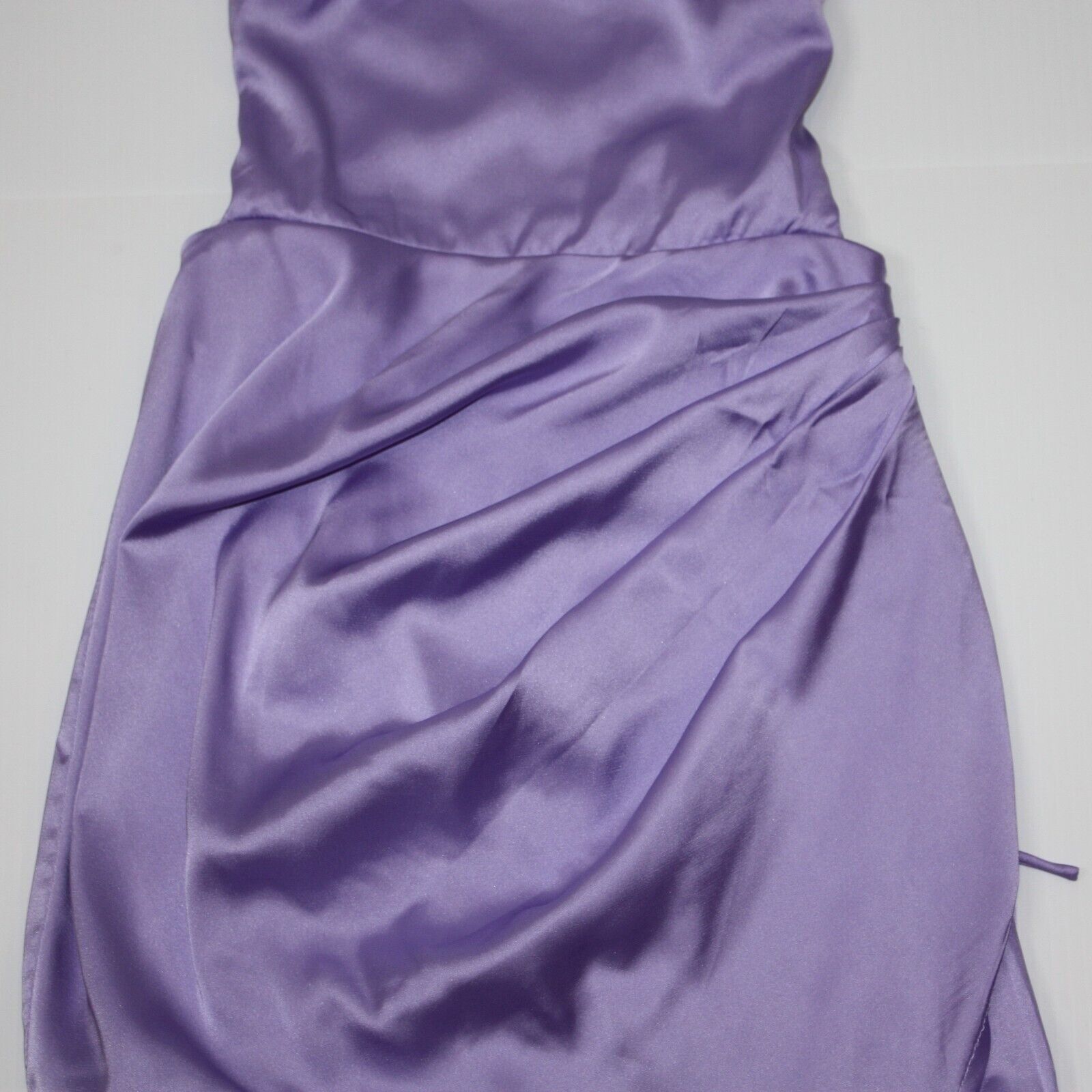 Other Lucy in the Sky Satin Open Back Lea Love Affair Periwinkle Size XS / US 0-2 / IT 36-38 - 10 Thumbnail