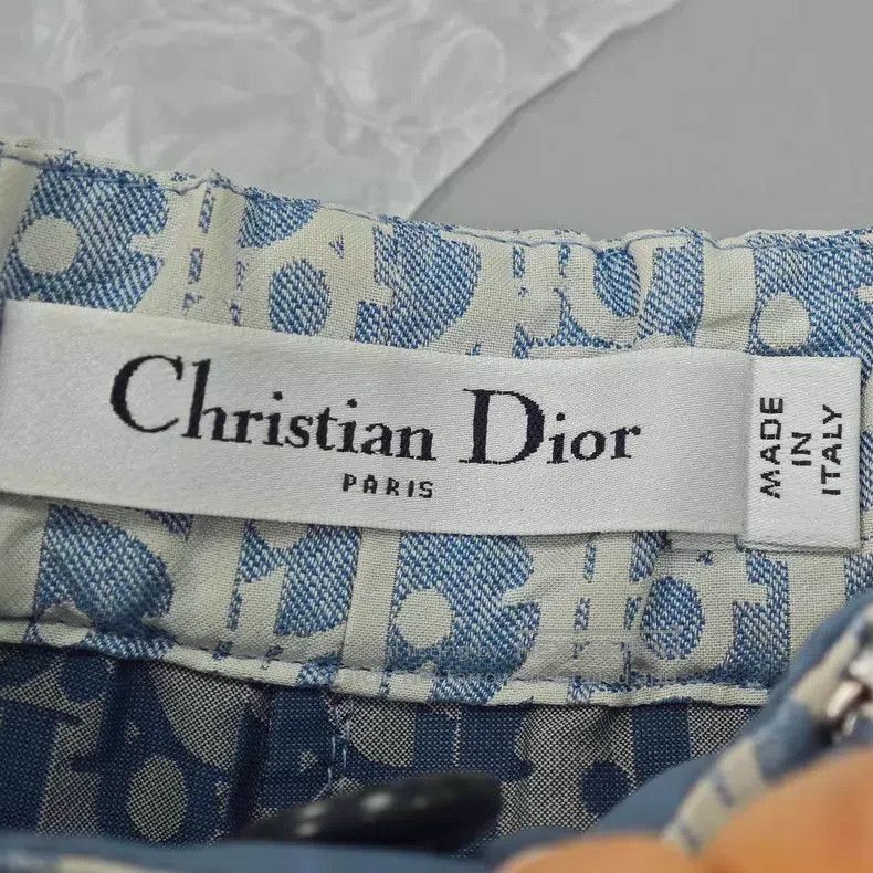 Dior Dior Light blue full logo style shorts skirt Size 24" / US 00 / IT 34 - 5 Thumbnail
