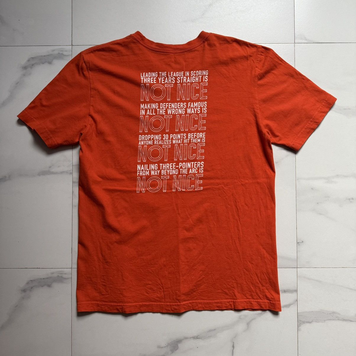 Nike Vintage Y2K Nike KD Is Not Nice T-Shirt Size US L / EU 52-54 / 3 - 3 Thumbnail