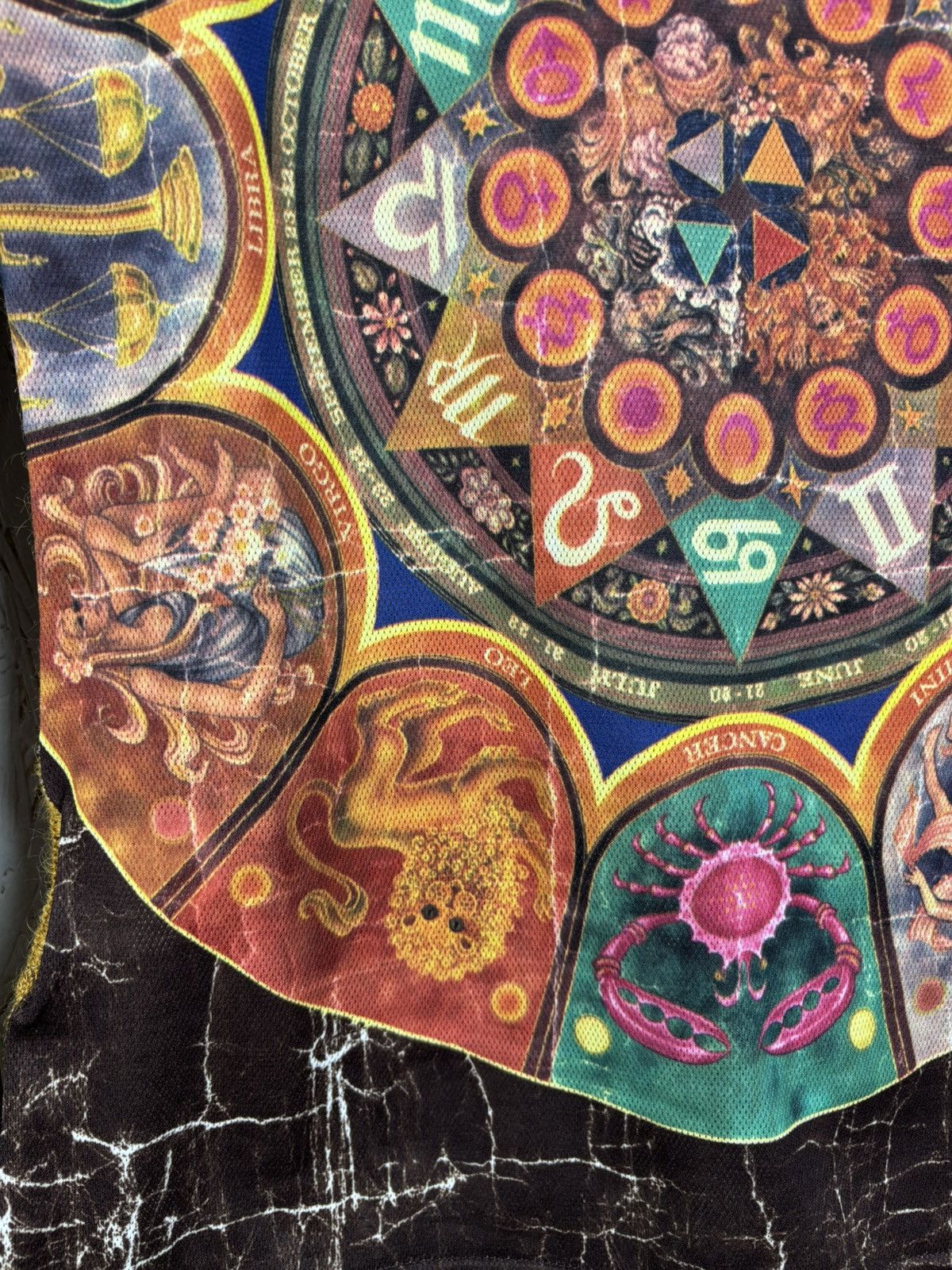 Jean Paul Gaultier NWT SS98 Jean Paul Gaultier Astrology Zodiac Mesh Top 40 Size S / US 4 / IT 40 - 5 Thumbnail