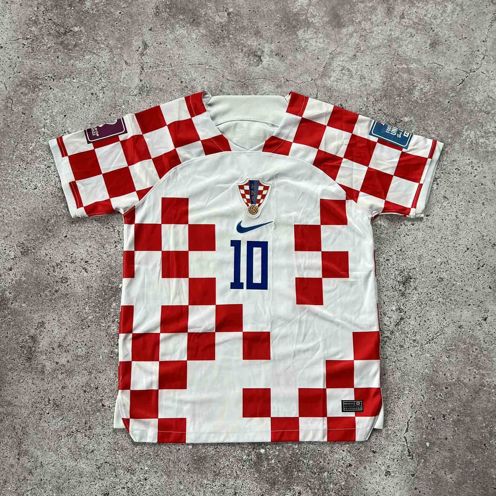 Nike Croatia Luka Modric #10 FIFA World Cup 2022 Sz M