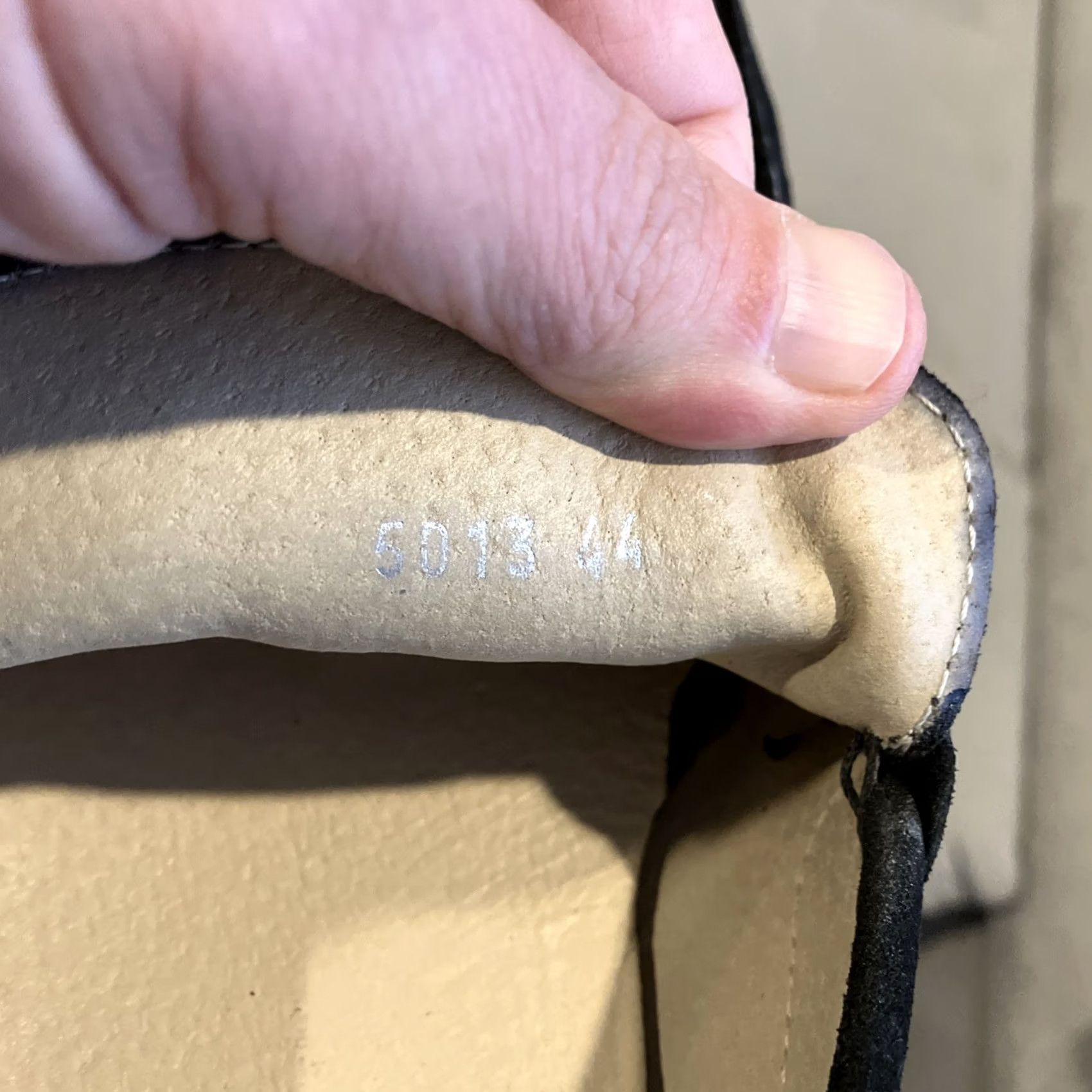 Vintage Rudy’S Black Suede Leather Driving Moccasin - Size 44 / 11 Size US 11 / EU 44 - 6 Thumbnail