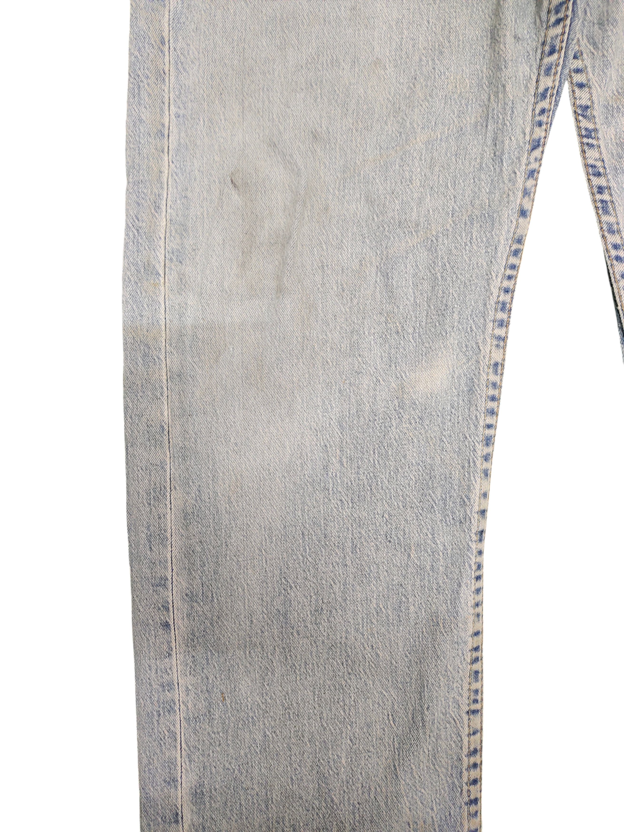 Comme des Garcons × Undercover Levis 505 Big E Distress Dirt Faded Denim Jeans Size US 34 / EU 50 - 4 Thumbnail