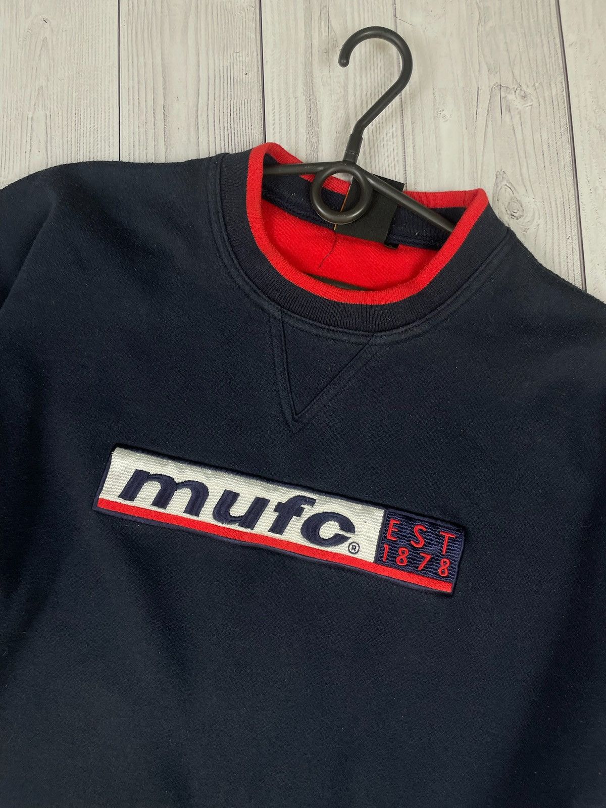 Other Vintage Manchester United soccer sweatshirt logo size L Size US L / EU 52-54 / 3 - 2 Thumbnail