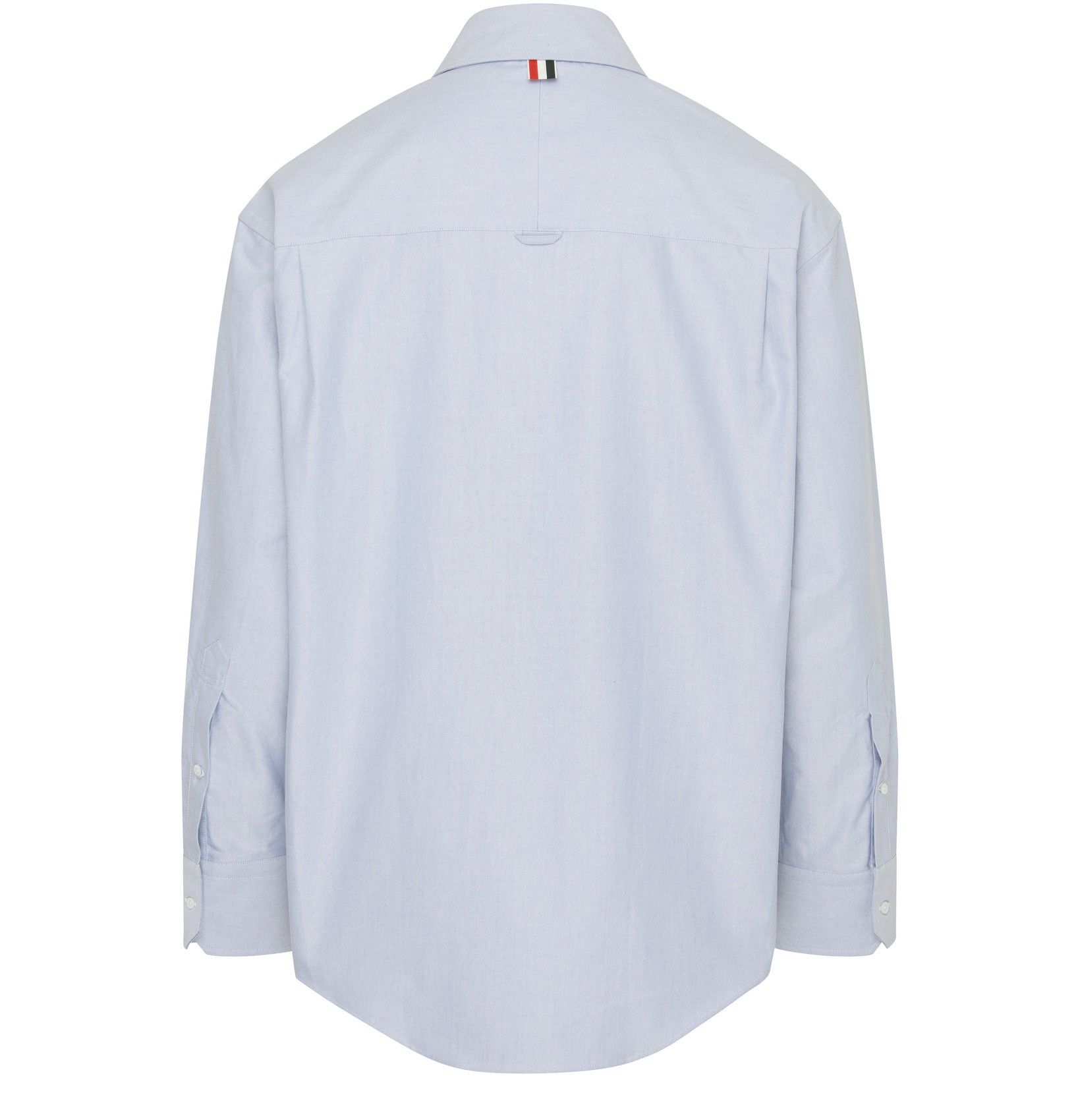 Thom Browne os11x0724 4-Bar Striped Cotton Oversized Oxford Shirt Size US XL / EU 56 / 4 - 6 Thumbnail