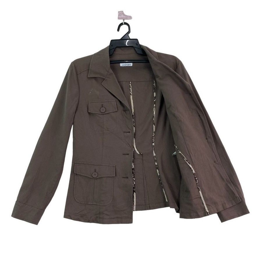 Etienne Aigner Rare Aigner button up cotton jacket Size M / US 6-8 / IT 42-44 - 1 Thumbnail