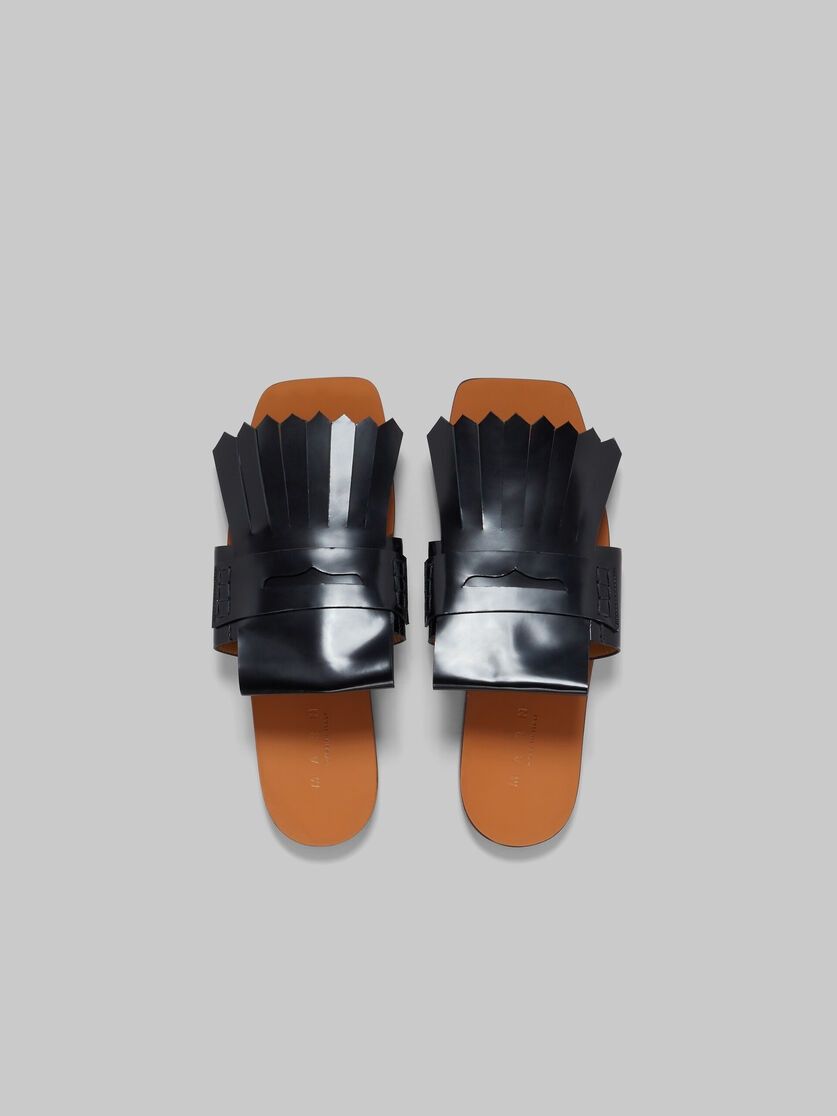 Marni oc11z0525 Leather Bambi Sandal in Black Size US 6 / IT 36 - 4 Thumbnail