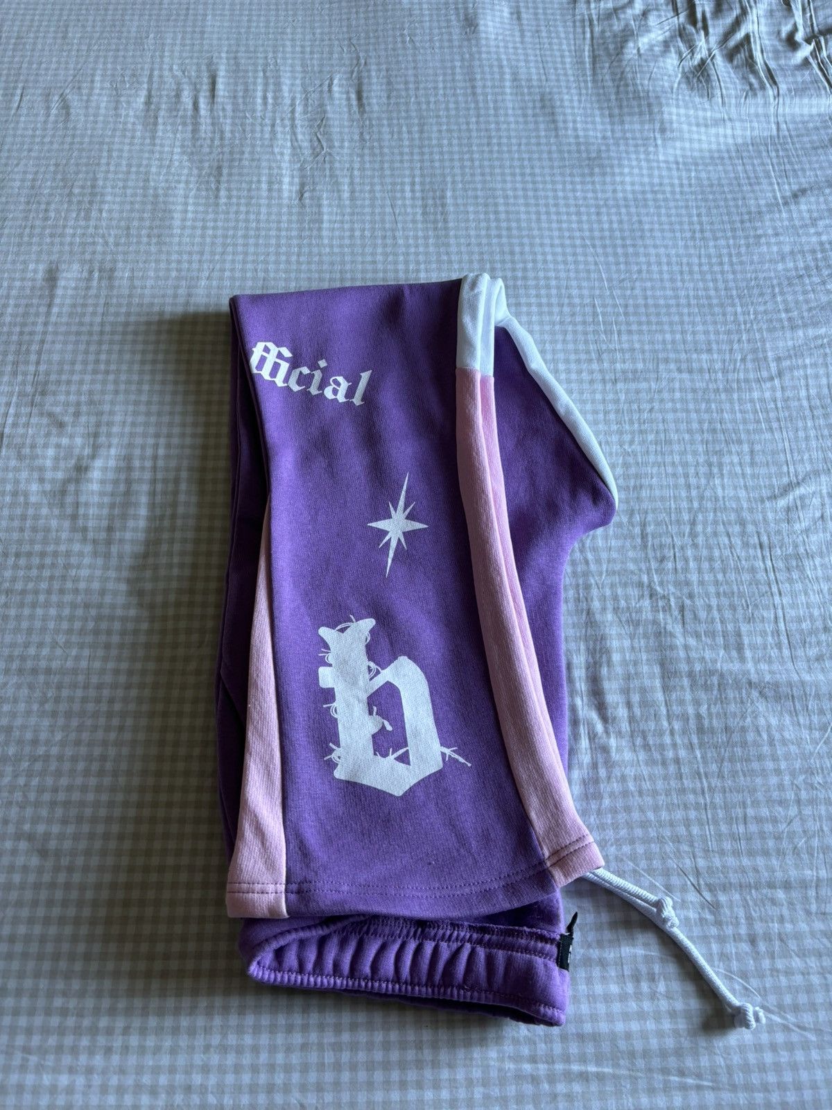 Boohoo Purple Sweatpants Size US 36 / EU 52 - 3 Thumbnail