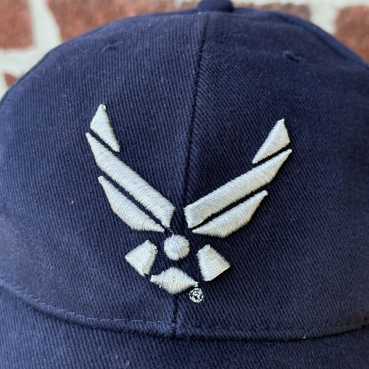 Vintage Vintage 90’s U.S. Air Force Cap Embroidered Logo Size ONE SIZE - 3 Thumbnail