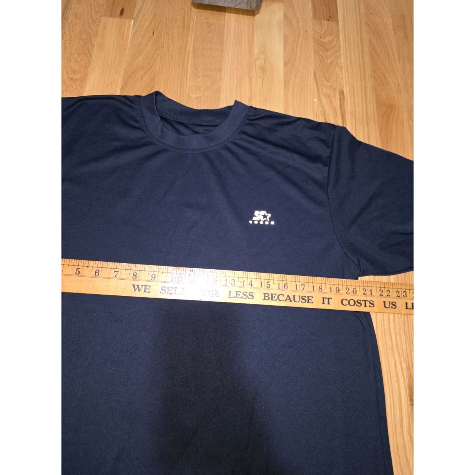 Starter Starter T-Shirt Mens Size L Blue Logo Solid Short Sleeve Crew Neck Pullover Size US L / EU 52-54 / 3 - 7 Thumbnail