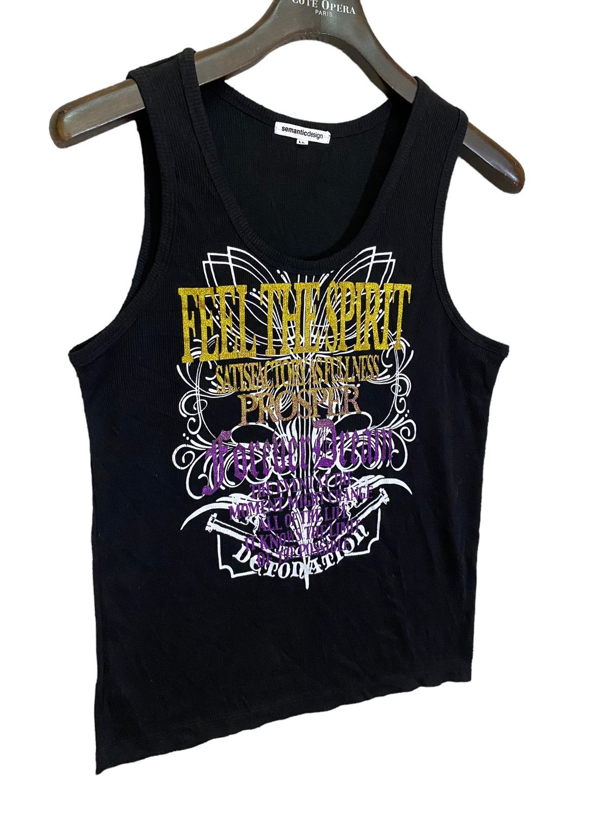 Japanese Brand × Seditionaries × semanticdesign ‼️SEMANTIC DESIGN TANKTOP SIZE L‼️ Size US L / EU 52-54 / 3 - 3 Thumbnail