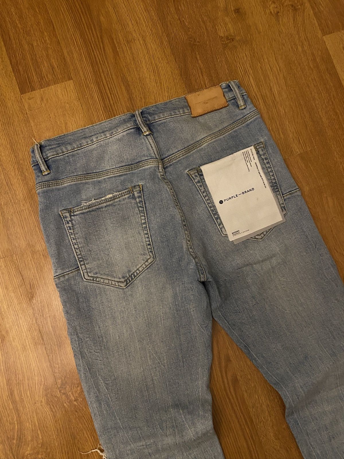 Purple Brand Purple Brand Jeans P0002 Indigo Blowout Size US 31 - 2 Thumbnail
