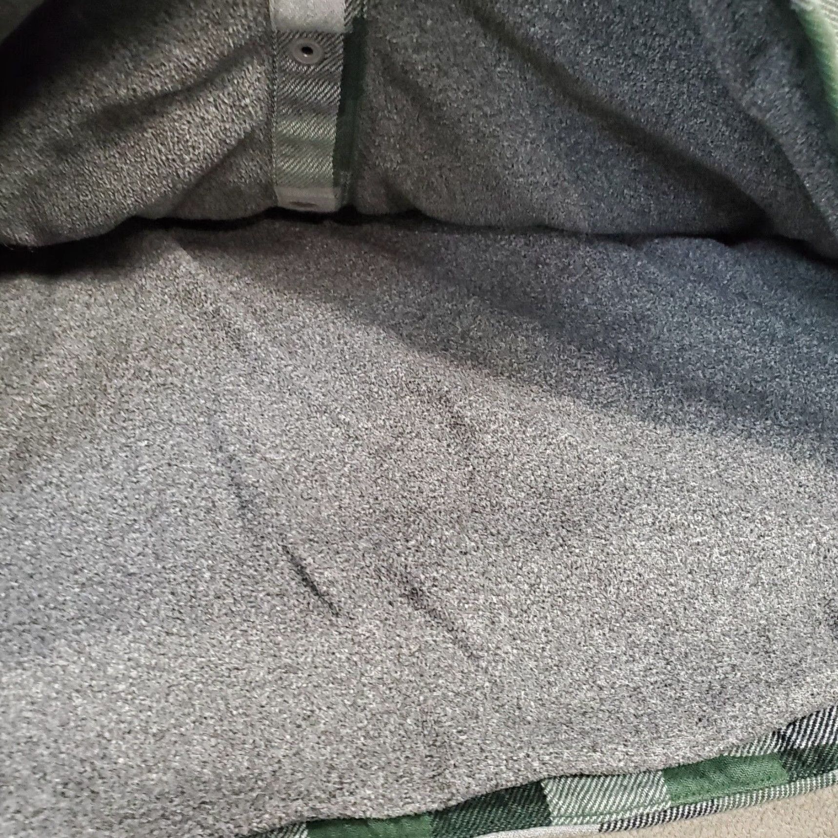 Vintage Duluth Jacket Mens Extra Large Tall Green Gray Flannel Lined Coat Cotton Check Pocket Overcoat Outdoor Winter Fall Spring Summer Size US XXL / EU 58 / 5 - 7 Thumbnail