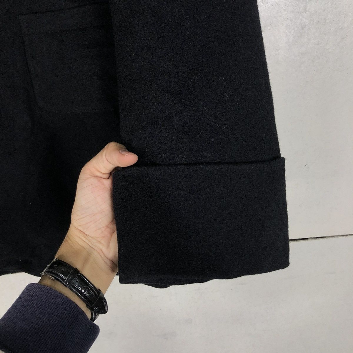 Vintage 🔥TRUE VINTAGE 60’s WOOL BUTTON JACKET MILITARY WEAR ARMY Size US M / EU 48-50 / 2 - 16 Thumbnail