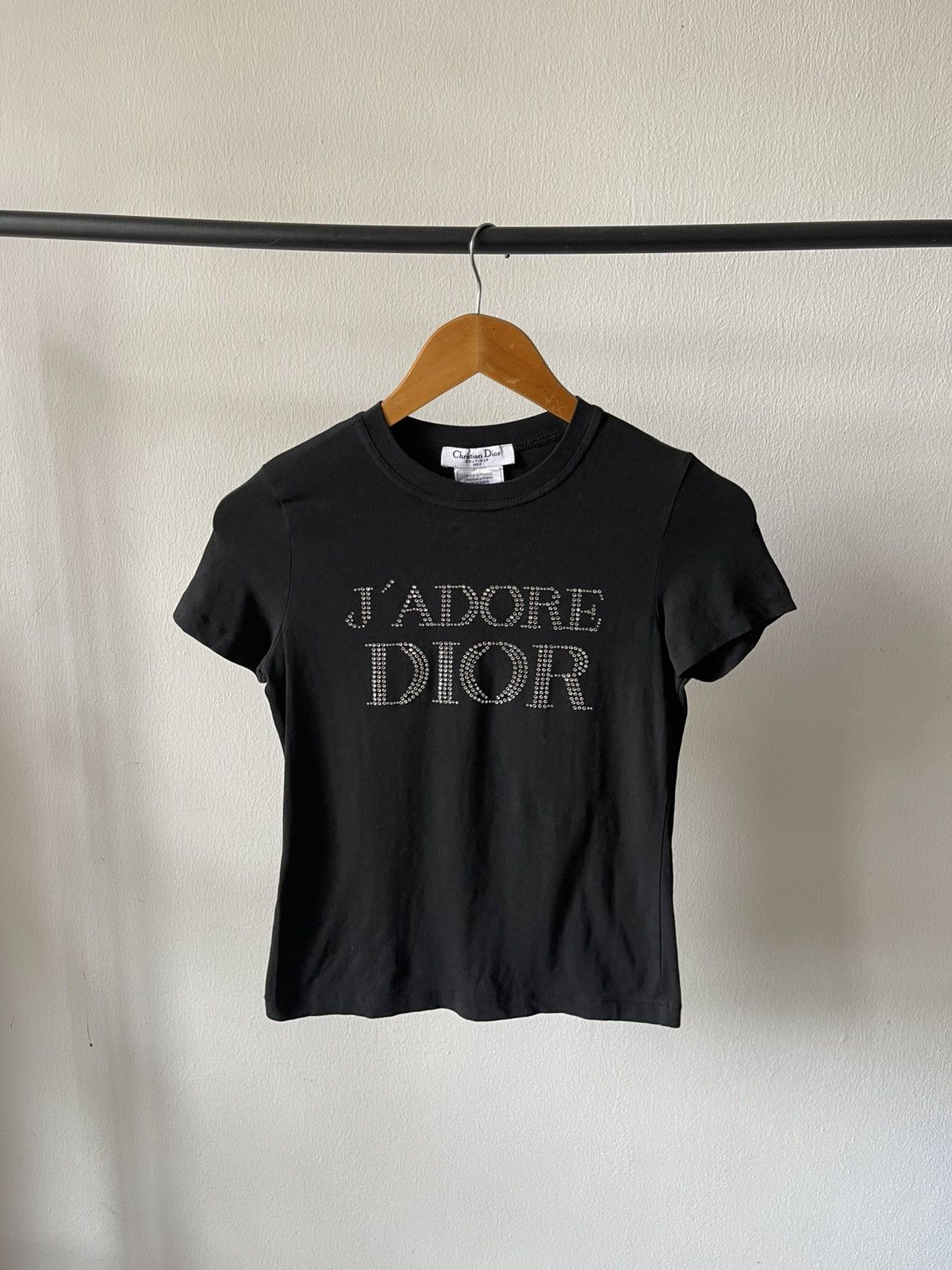 Dior 2003 Dior John Galliano Rhinestone Top Size XS / US 0-2 / IT 36-38 - 2 Thumbnail