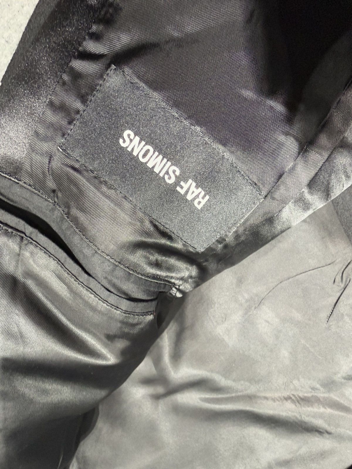 Raf Simons RAF SIMONS SS17 LONG COAT WITH POINTED REVERS Size US M / EU 48-50 / 2 - 8 Thumbnail